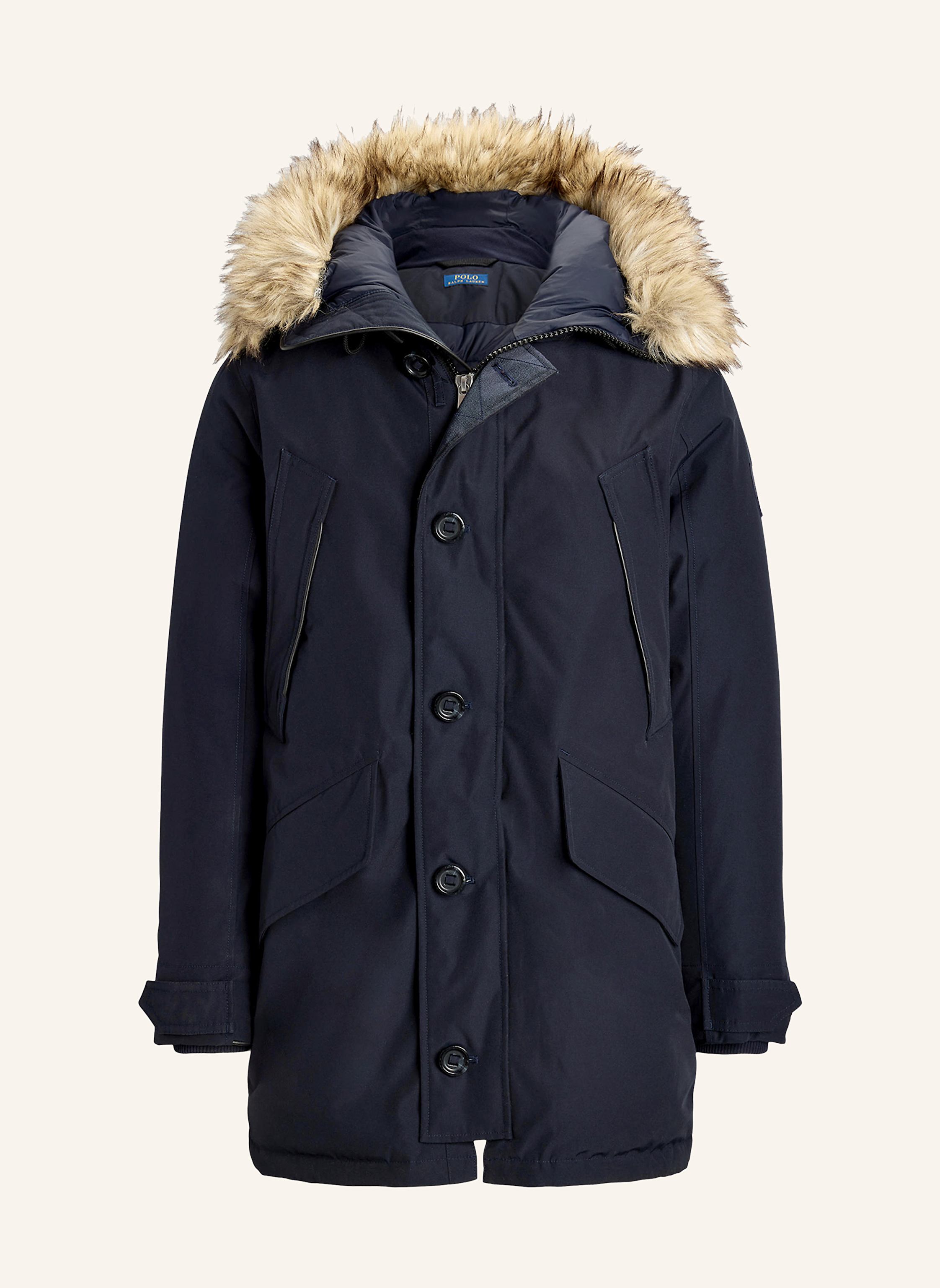 Polo mens parka sale