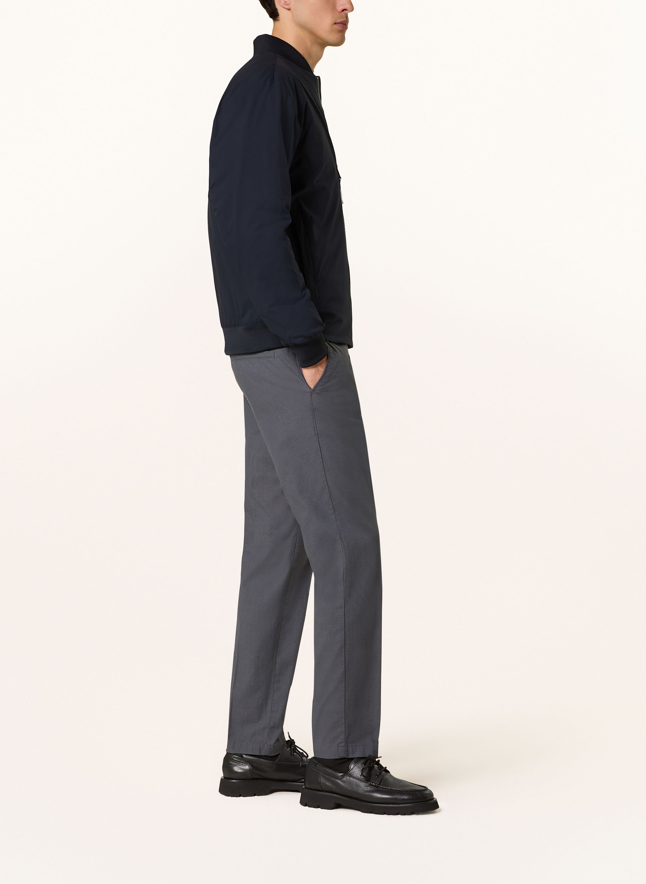 Thumbnail - Boss Chino Kane Regular Tapered Fit grau