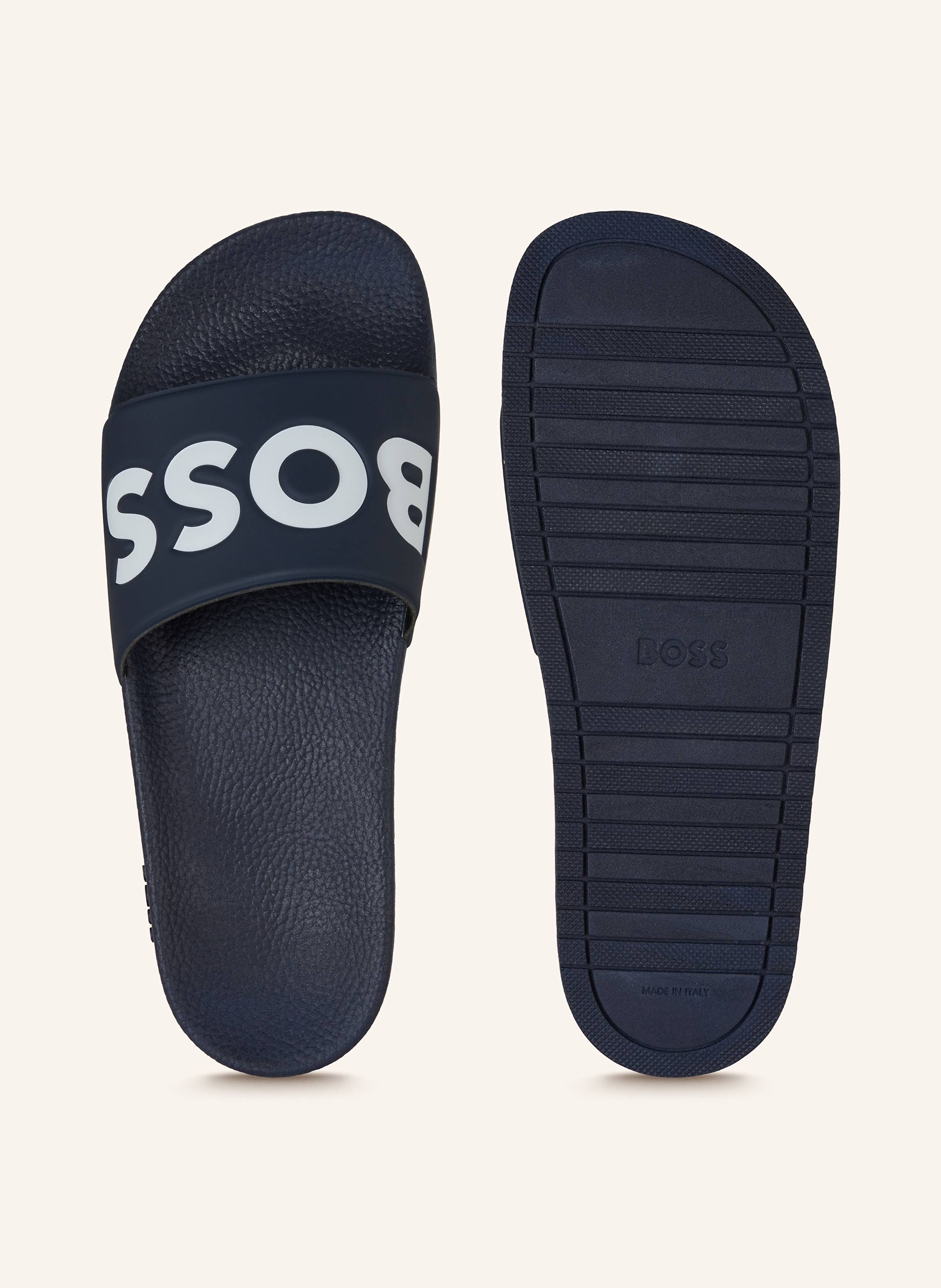 Thumbnail - Boss Pantoletten Aryeh blau