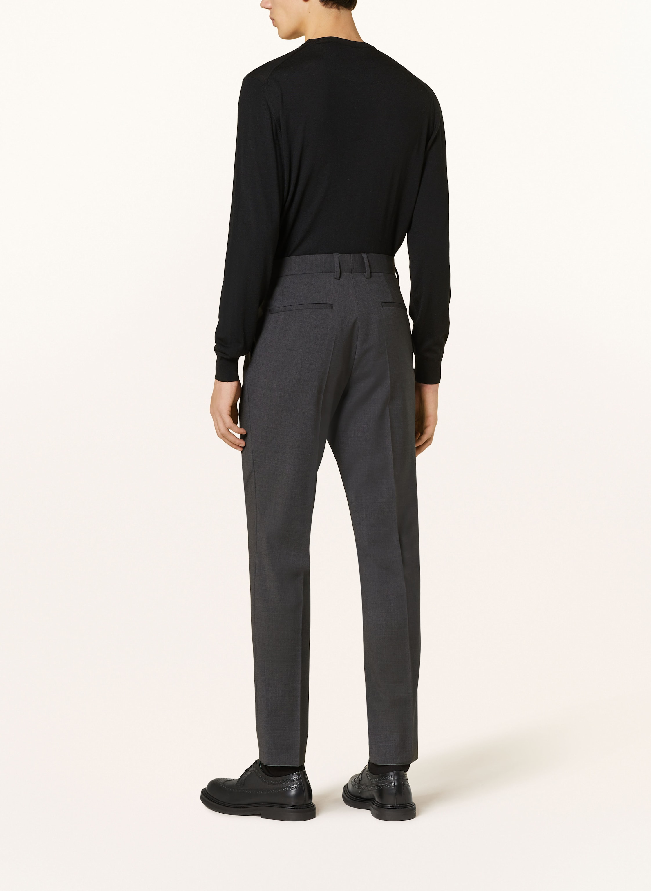 Thumbnail - Boss Anzughose H-Genius Slim Fit grau