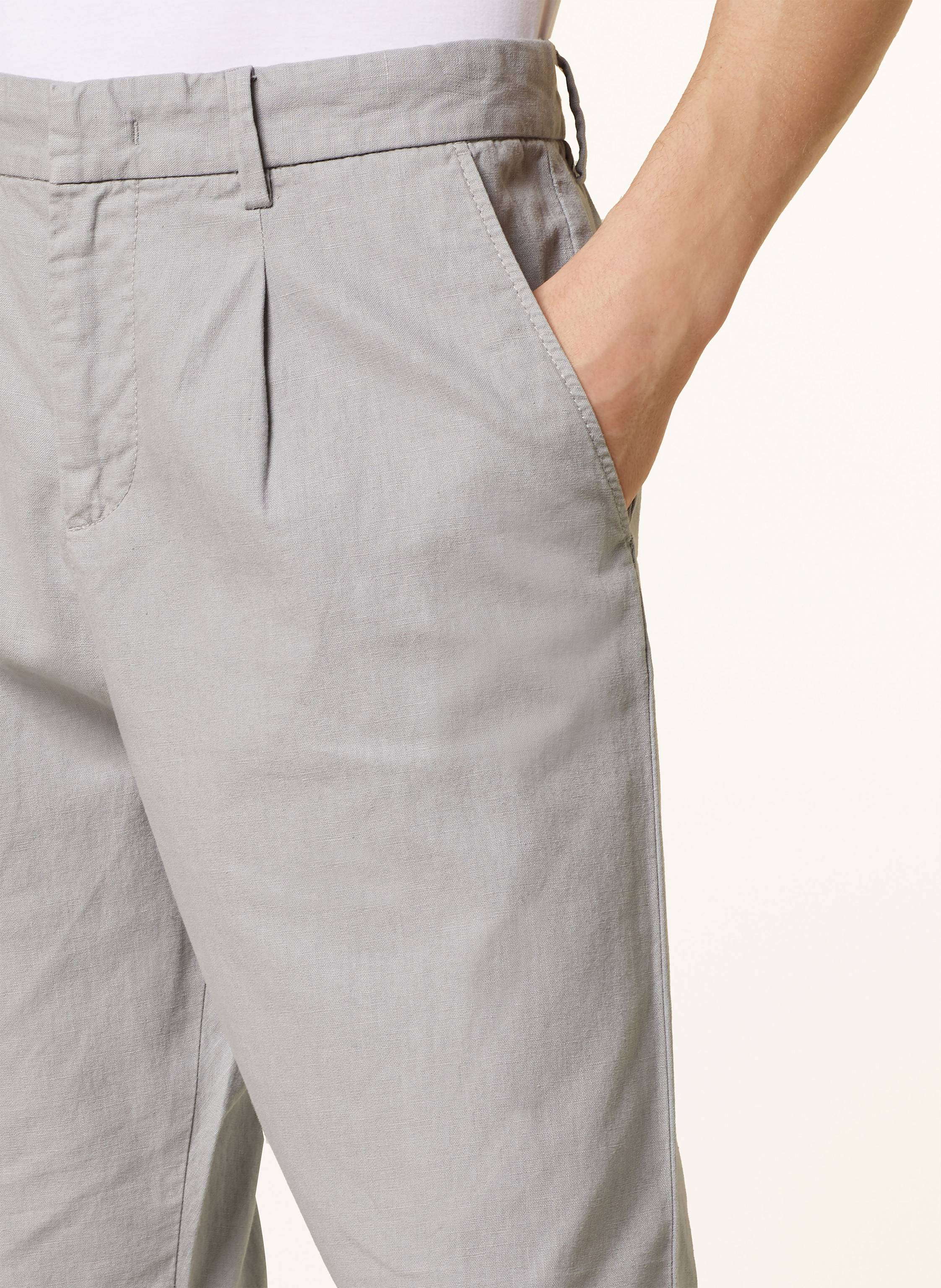 Thumbnail - Paul Chino Mit Leinen grau