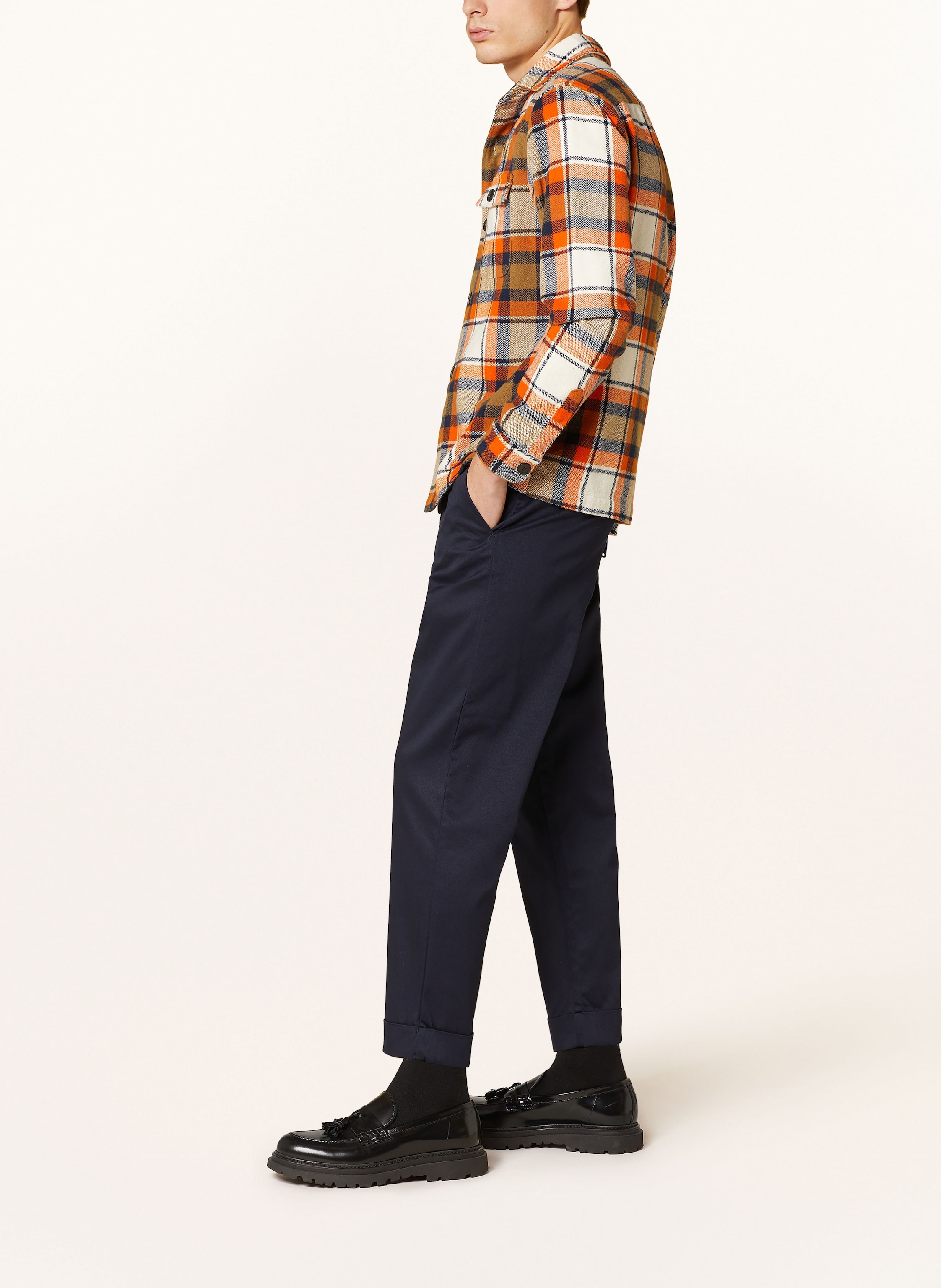 Thumbnail - Paul Chino Tapered Fit blau