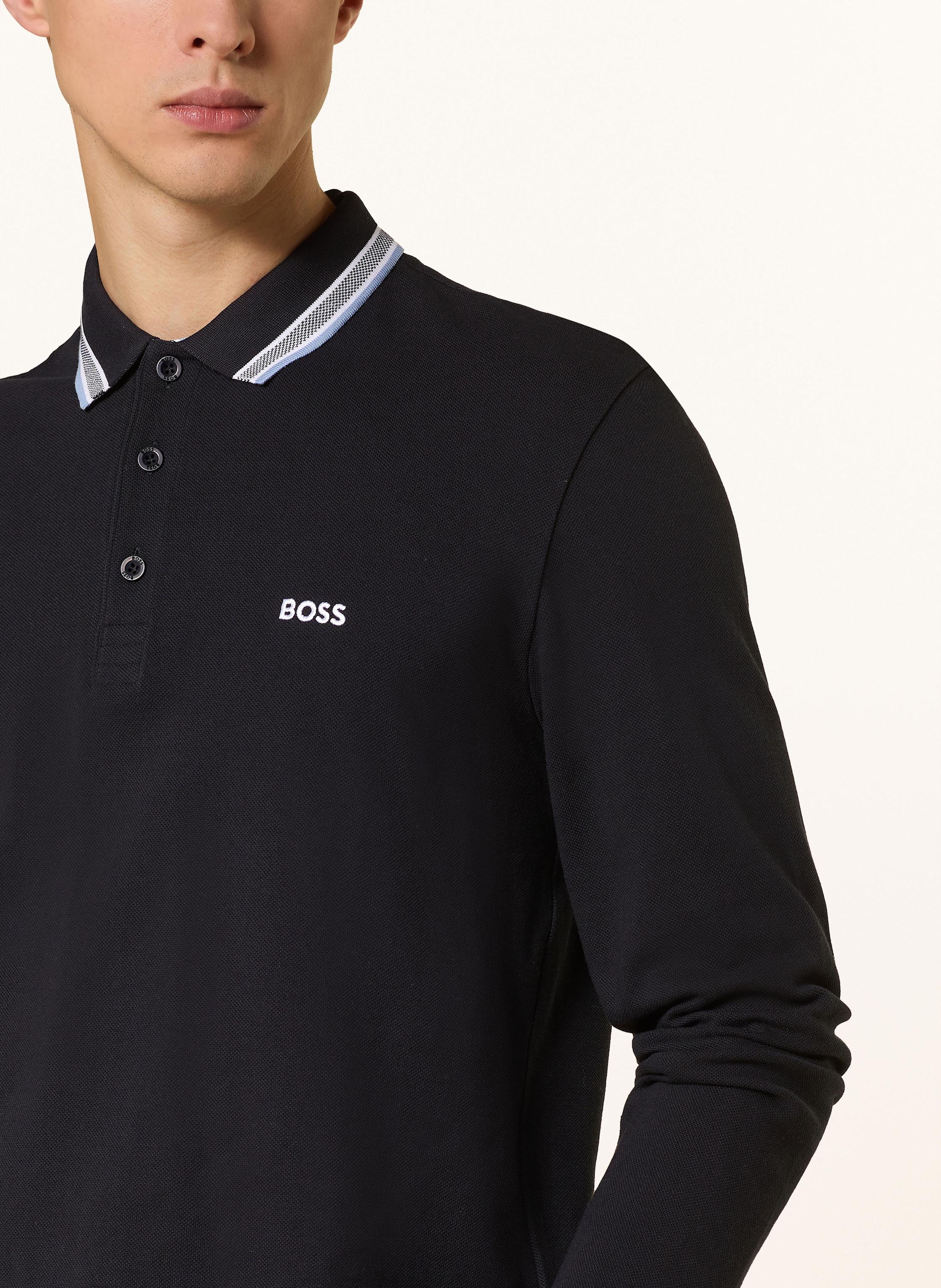 Thumbnail - Boss Piqué-Poloshirt Plisy Regular Fit blau