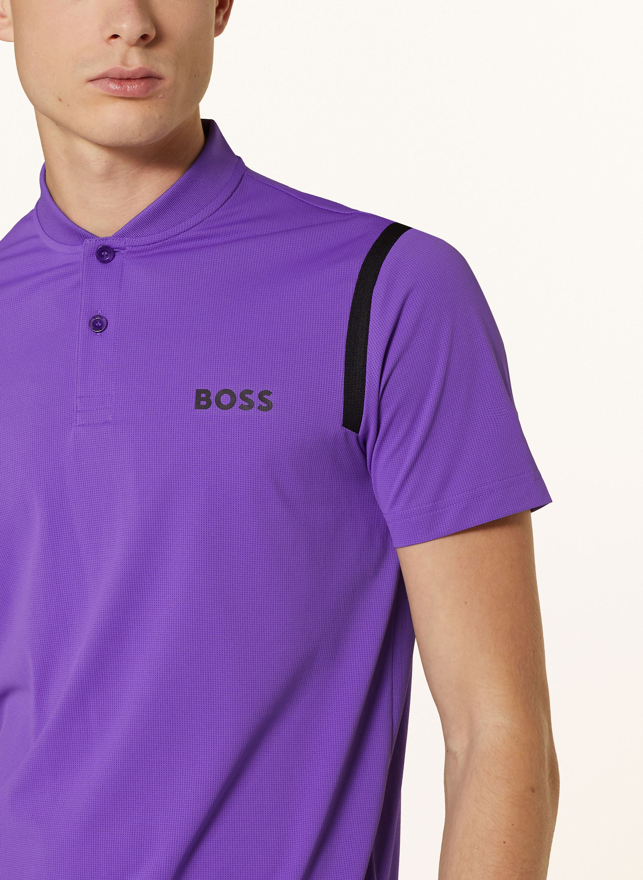 Thumbnail - Boss Funktions-Poloshirt Pariq lila