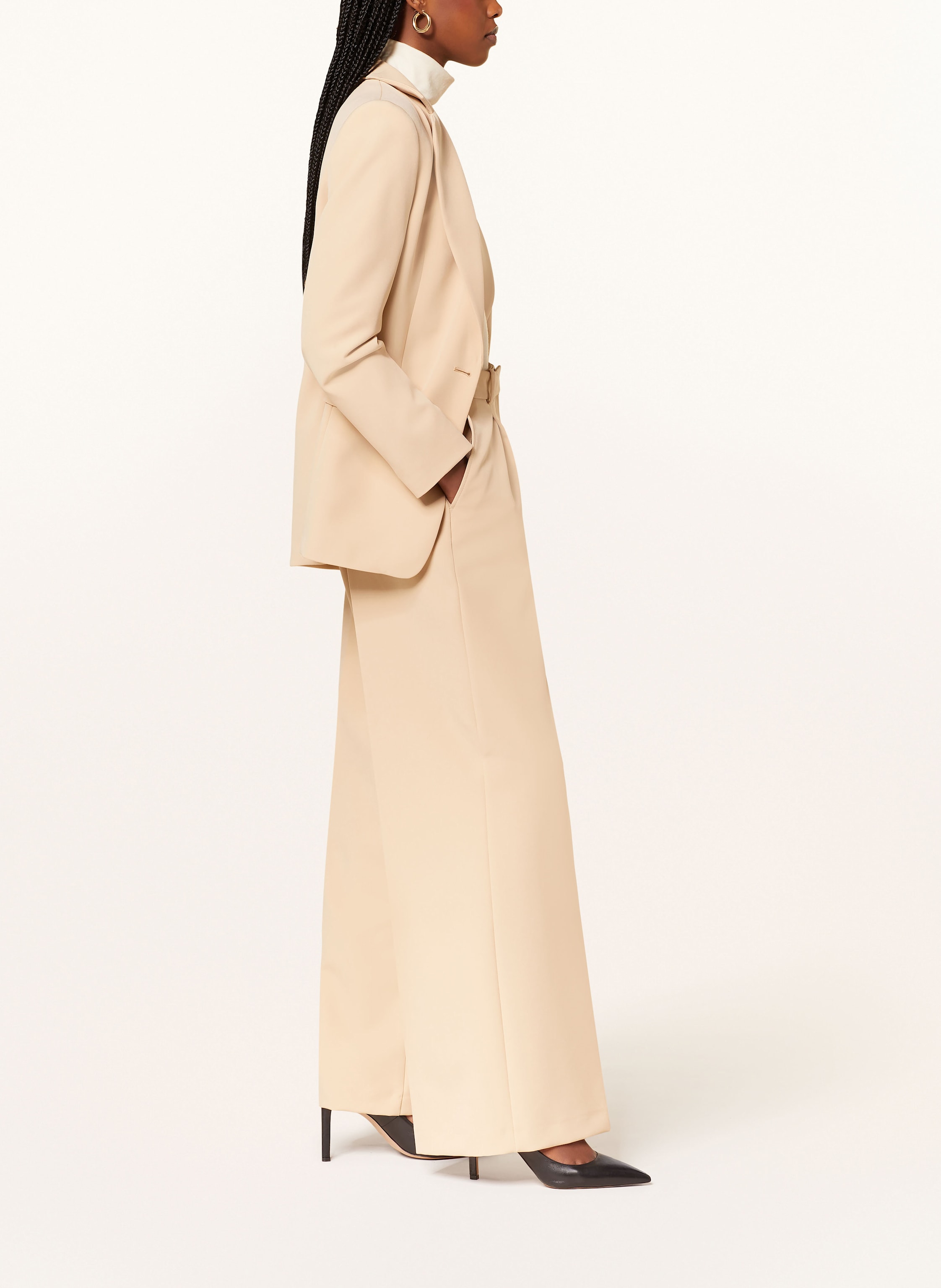 Thumbnail - Boss Marlenehose Tiwi beige