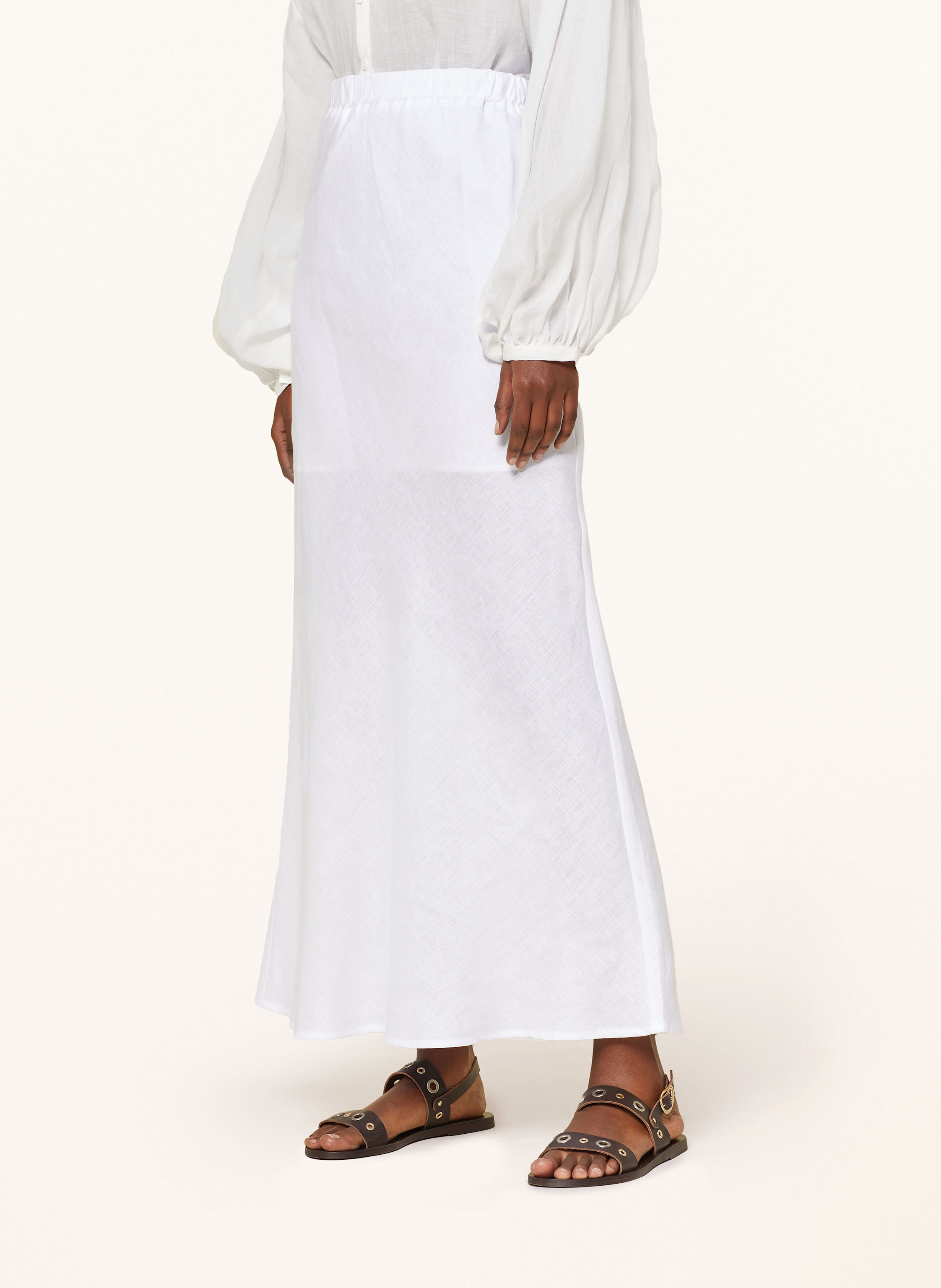 Thumbnail - Mrs & Hugs Leinenrock weiss