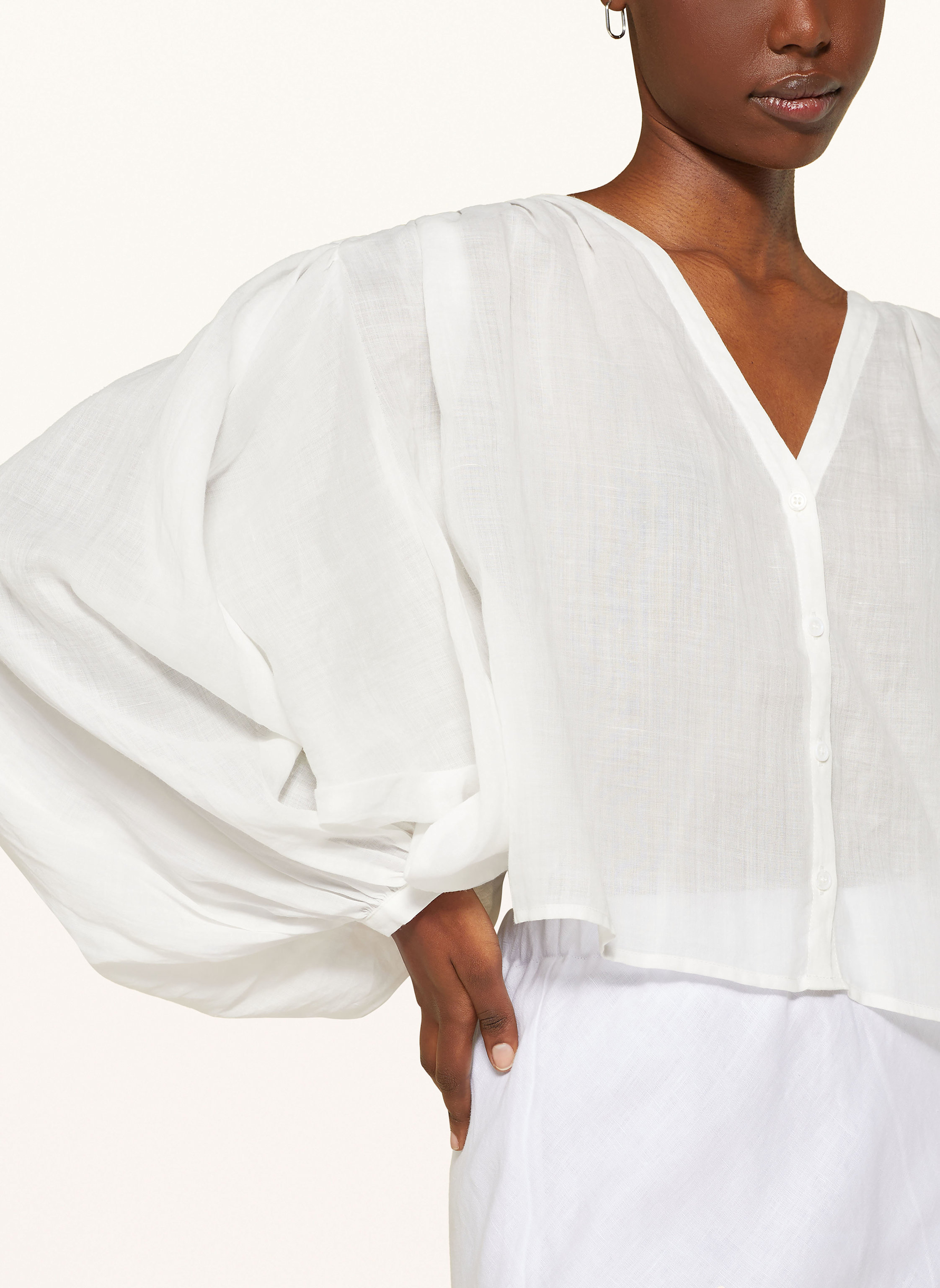 Thumbnail - Mrs & Hugs Bluse weiss