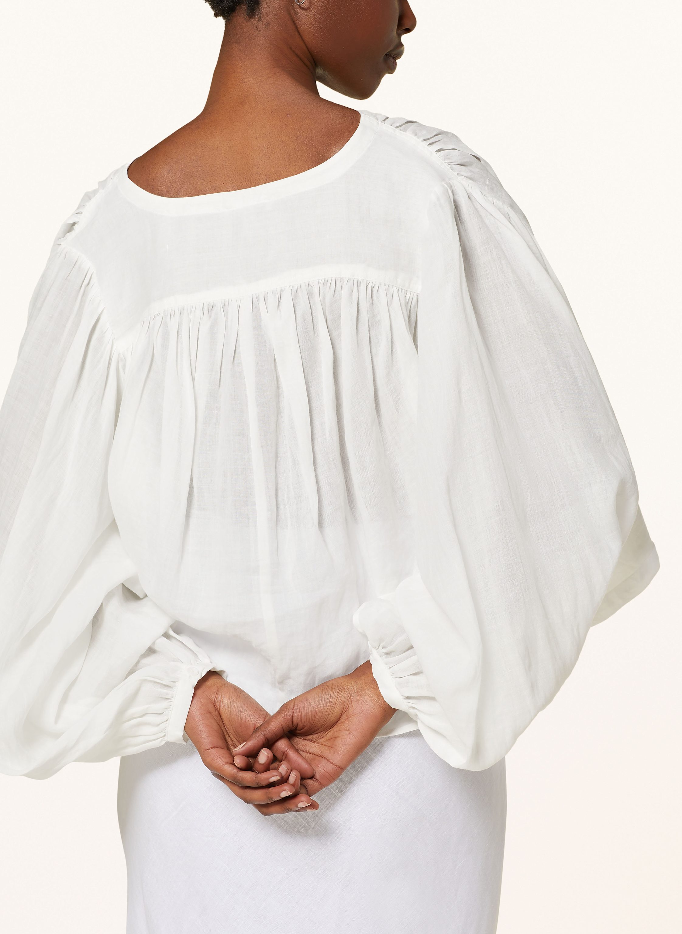 Thumbnail - Mrs & Hugs Bluse weiss