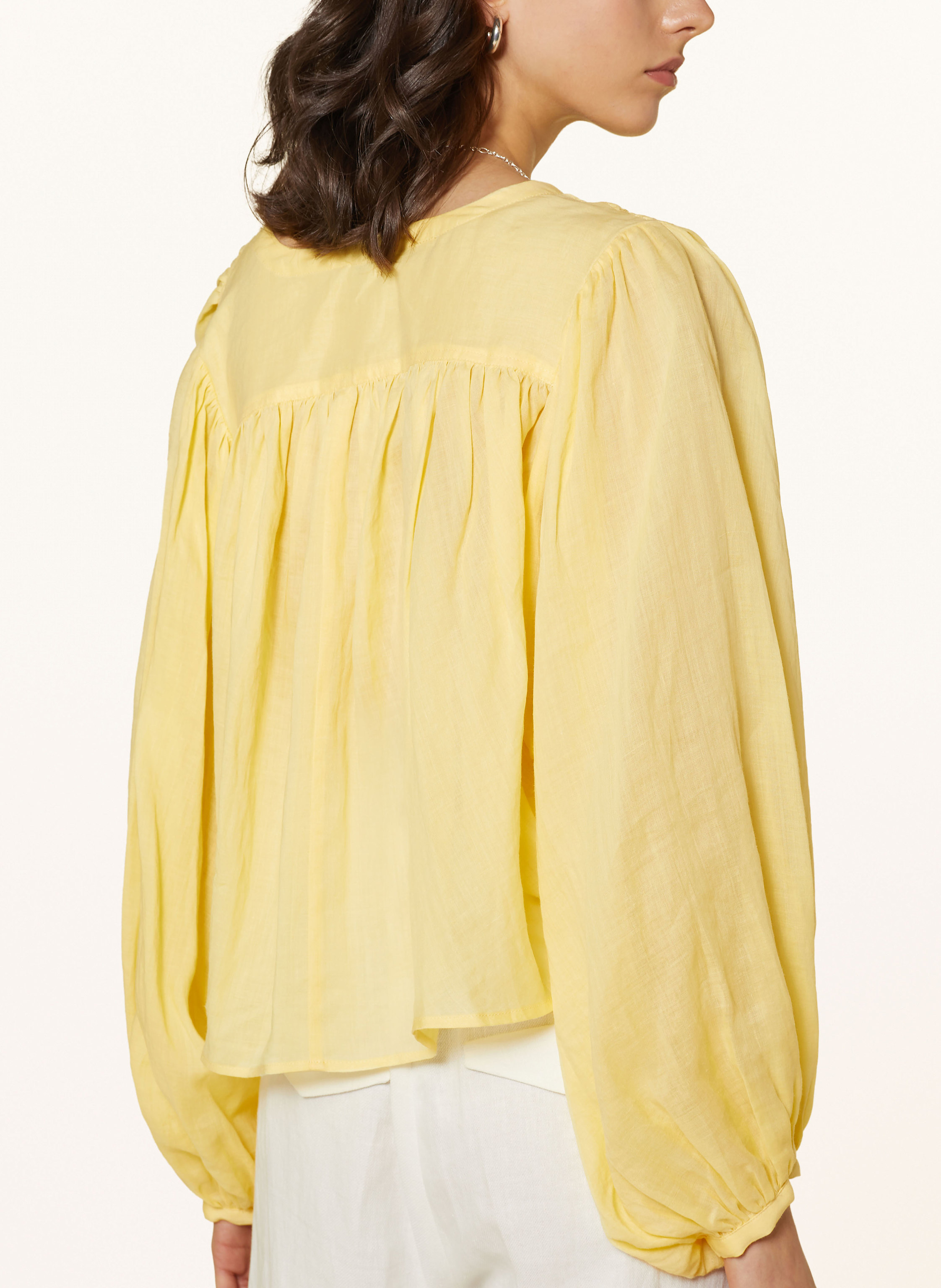 Thumbnail - Mrs & Hugs Bluse gelb