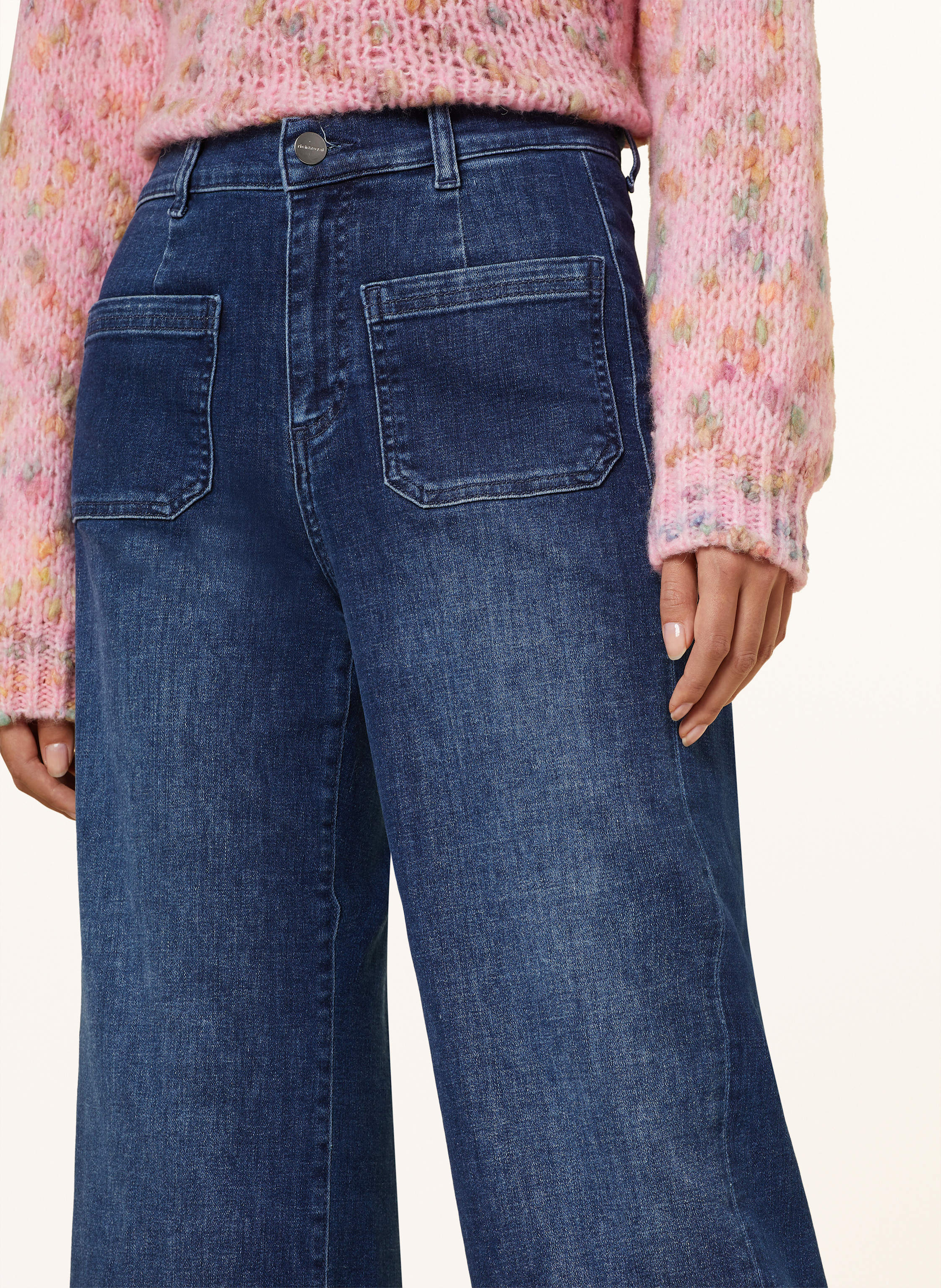 Thumbnail - Rich & Royal Jeans-Culotte blau