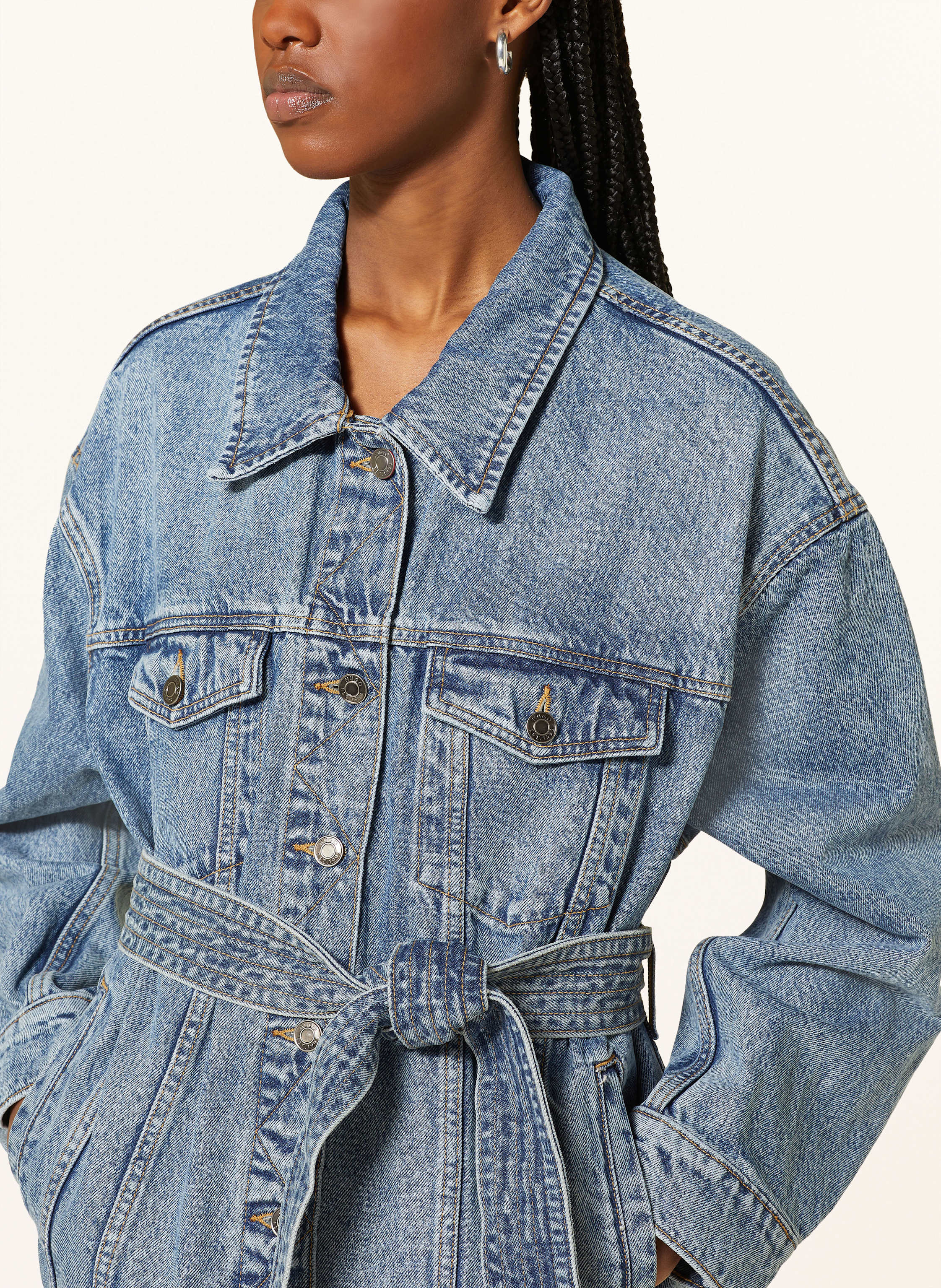 Thumbnail - Hugo Jeansjacke Icon blau