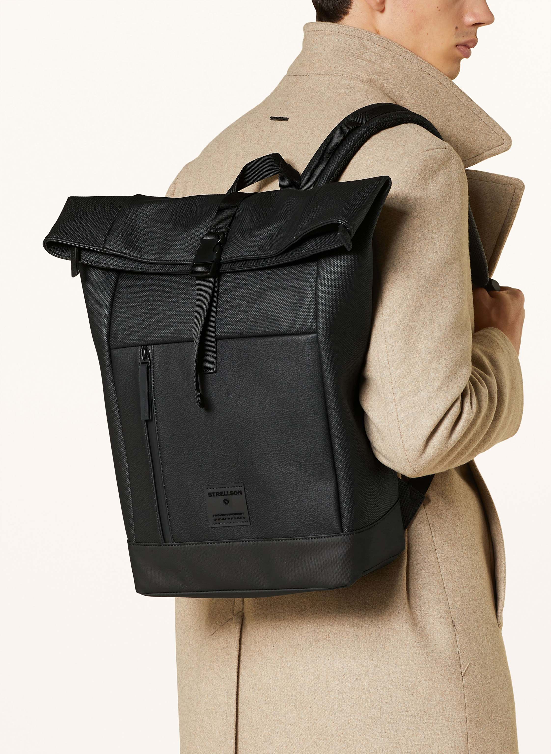 Thumbnail - Strellson Rucksack Westferry Eddie Mit Laptop-Fach schwarz