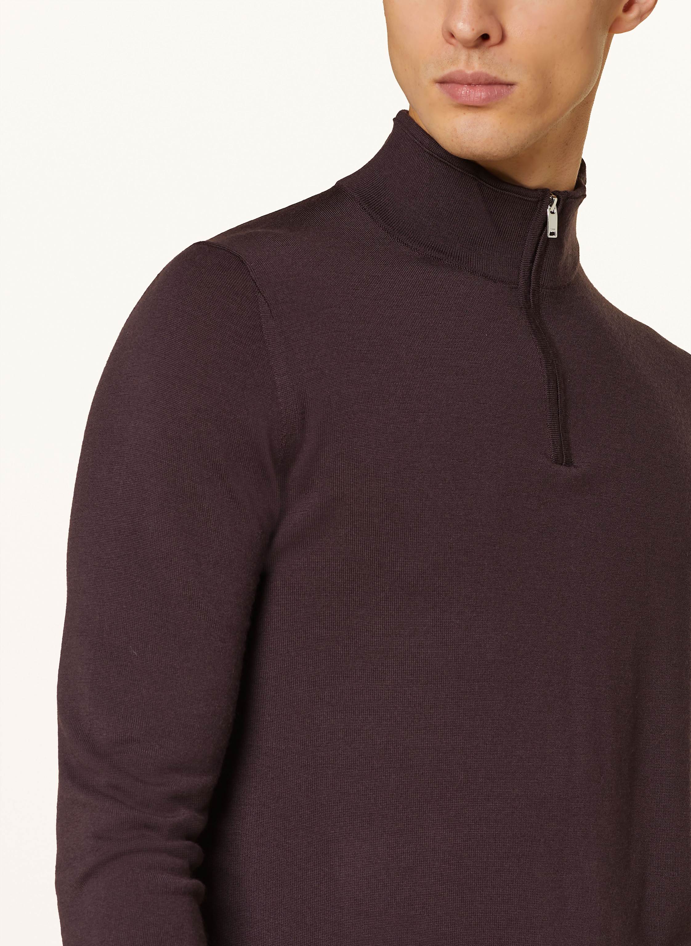 Thumbnail - Reiss Troyer Blackhall Aus Merinowolle rot