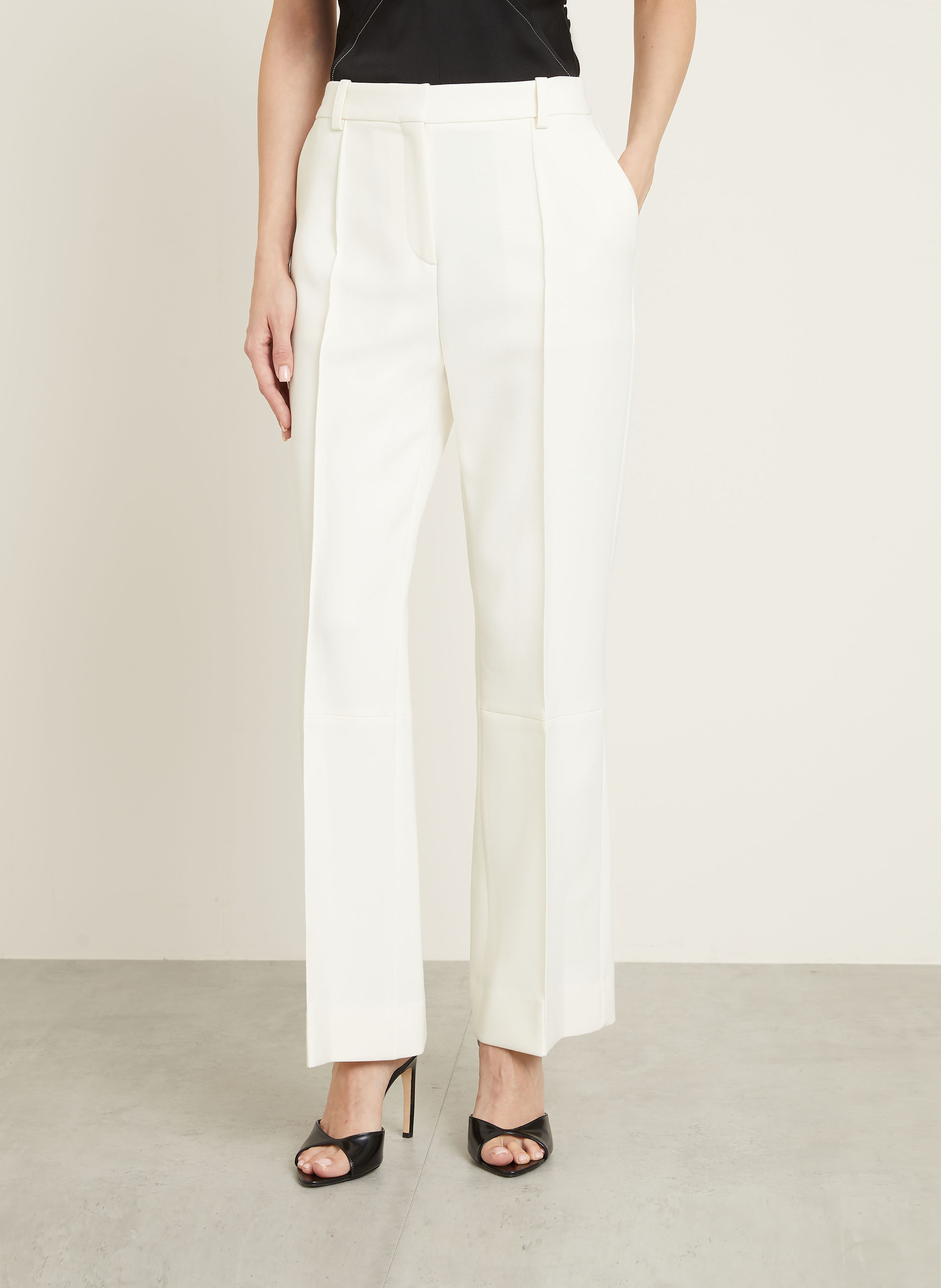 Thumbnail - Victoria Beckham Hose weiss