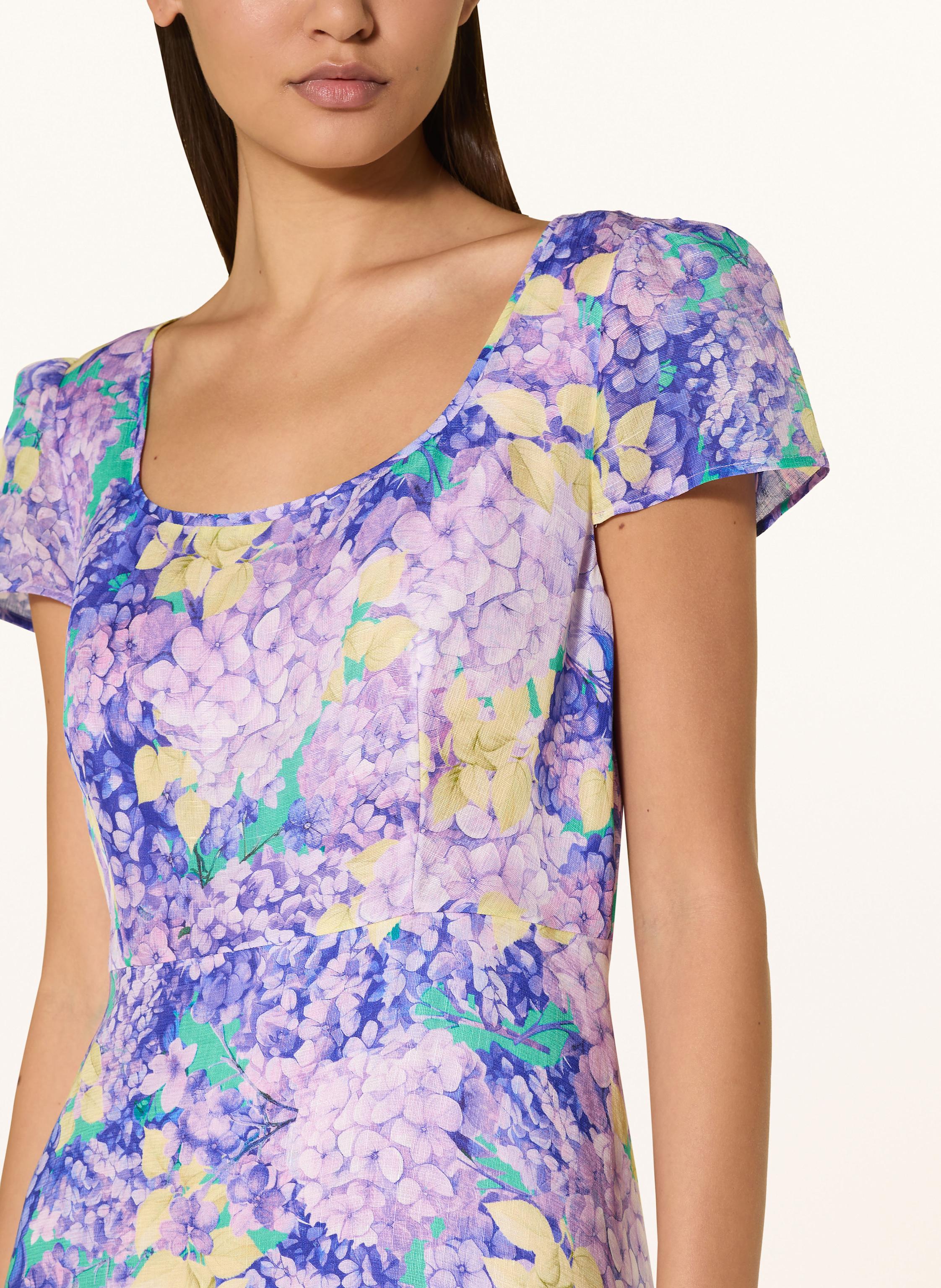 Thumbnail - Marc Cain Cocktailkleid Mit Seide Und Leinen lila