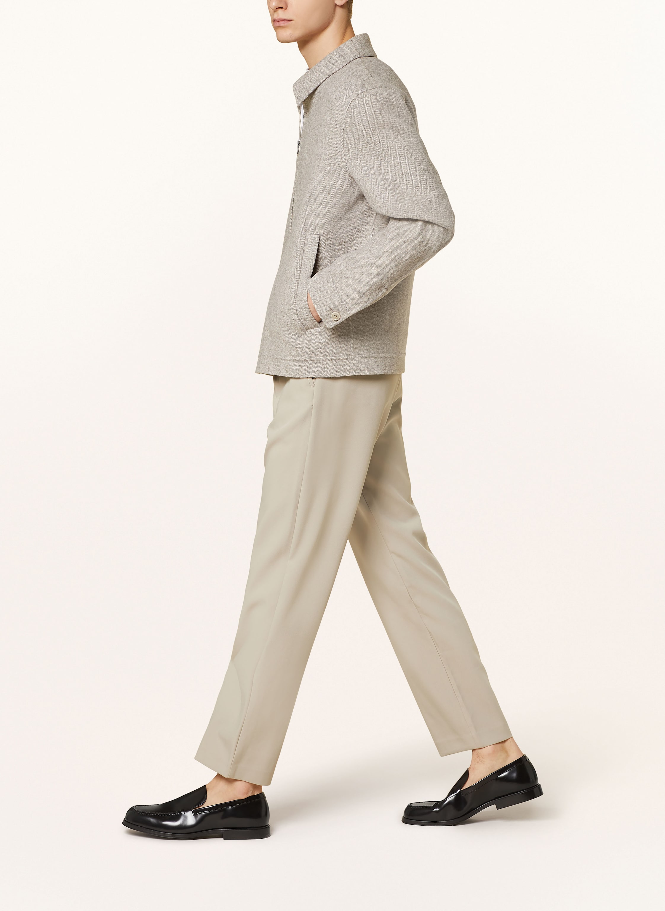 Thumbnail - Calvin Klein Chino Relaxed Tapered Fit beige