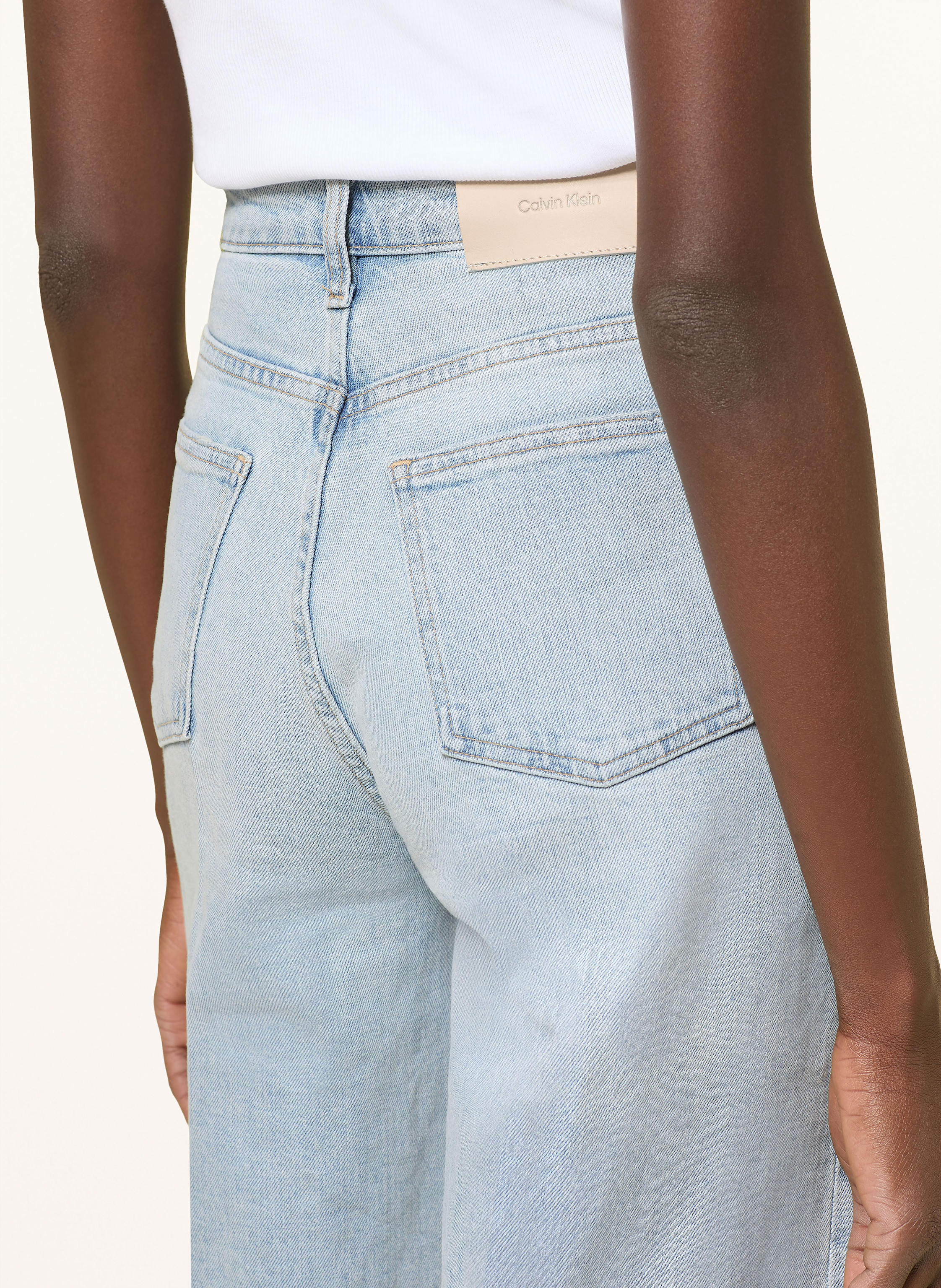 Thumbnail - Calvin Klein Wide Leg Jeans blau