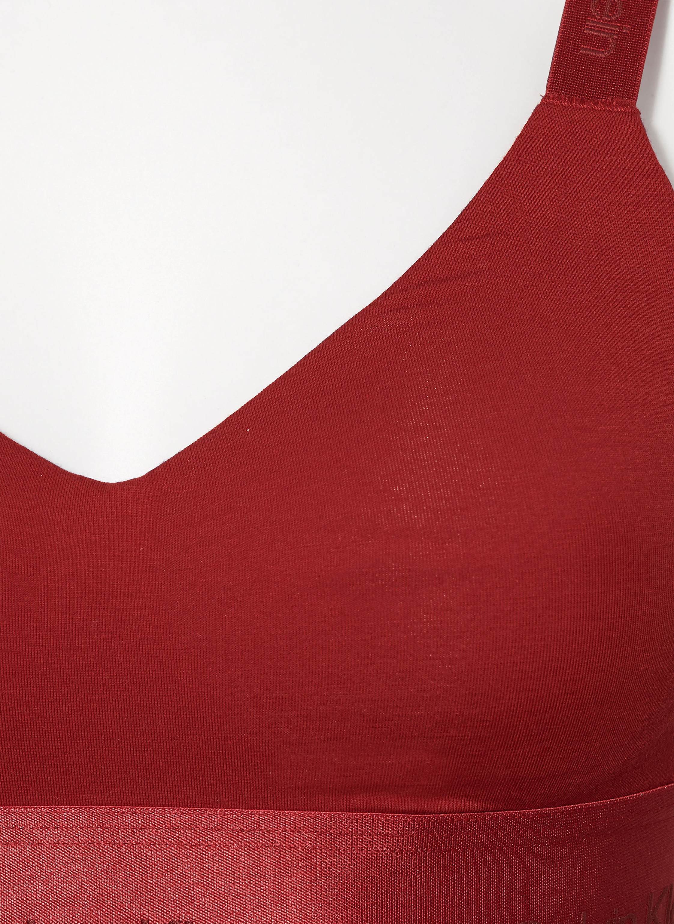 Calvin Klein Bustier Modern Cotton rot – Bild 2
