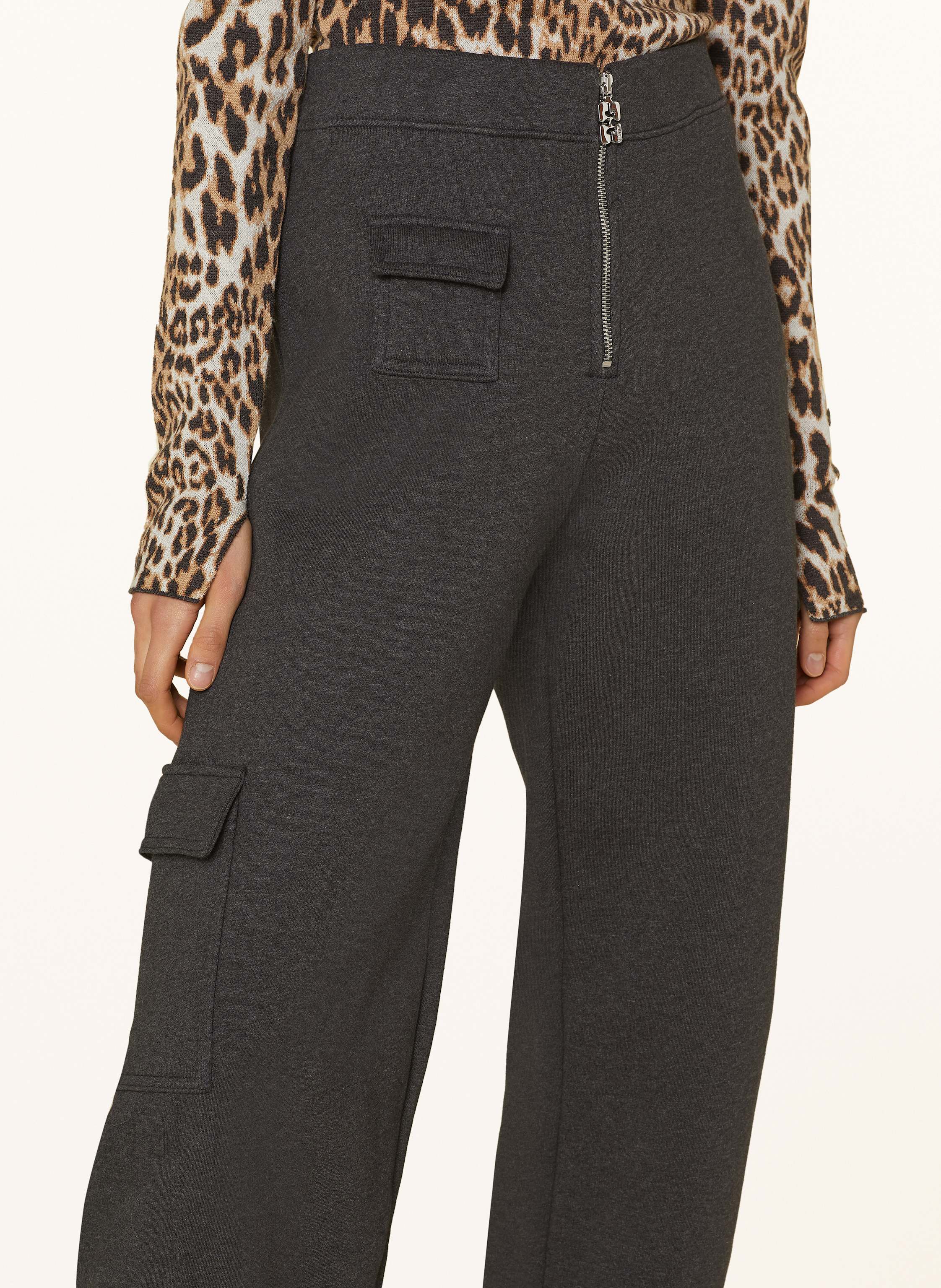 Thumbnail - Ganni Sweatpants grau