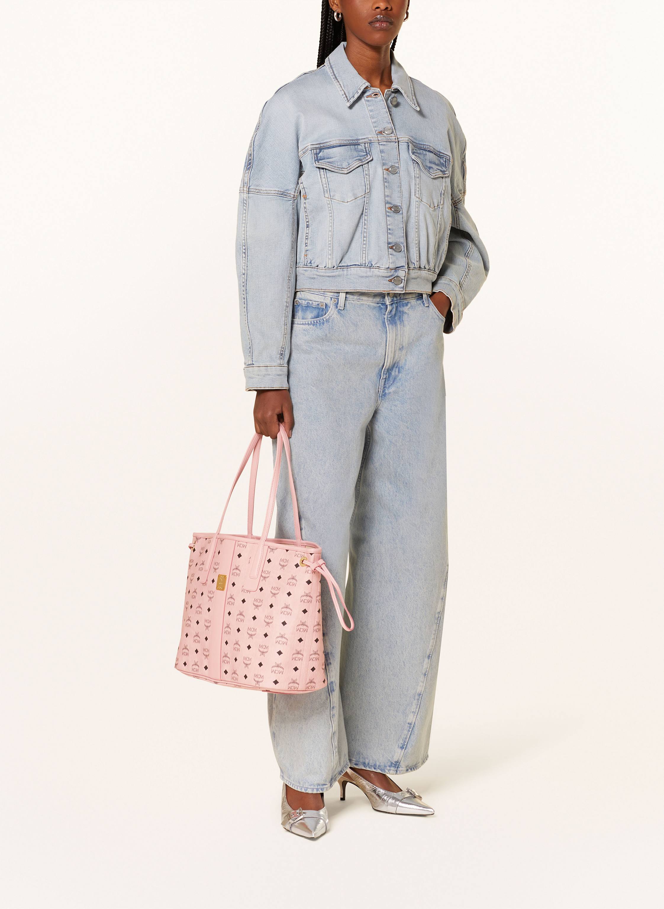 Thumbnail - Mcm Shopper Liz Vi Mit Pouch rosa