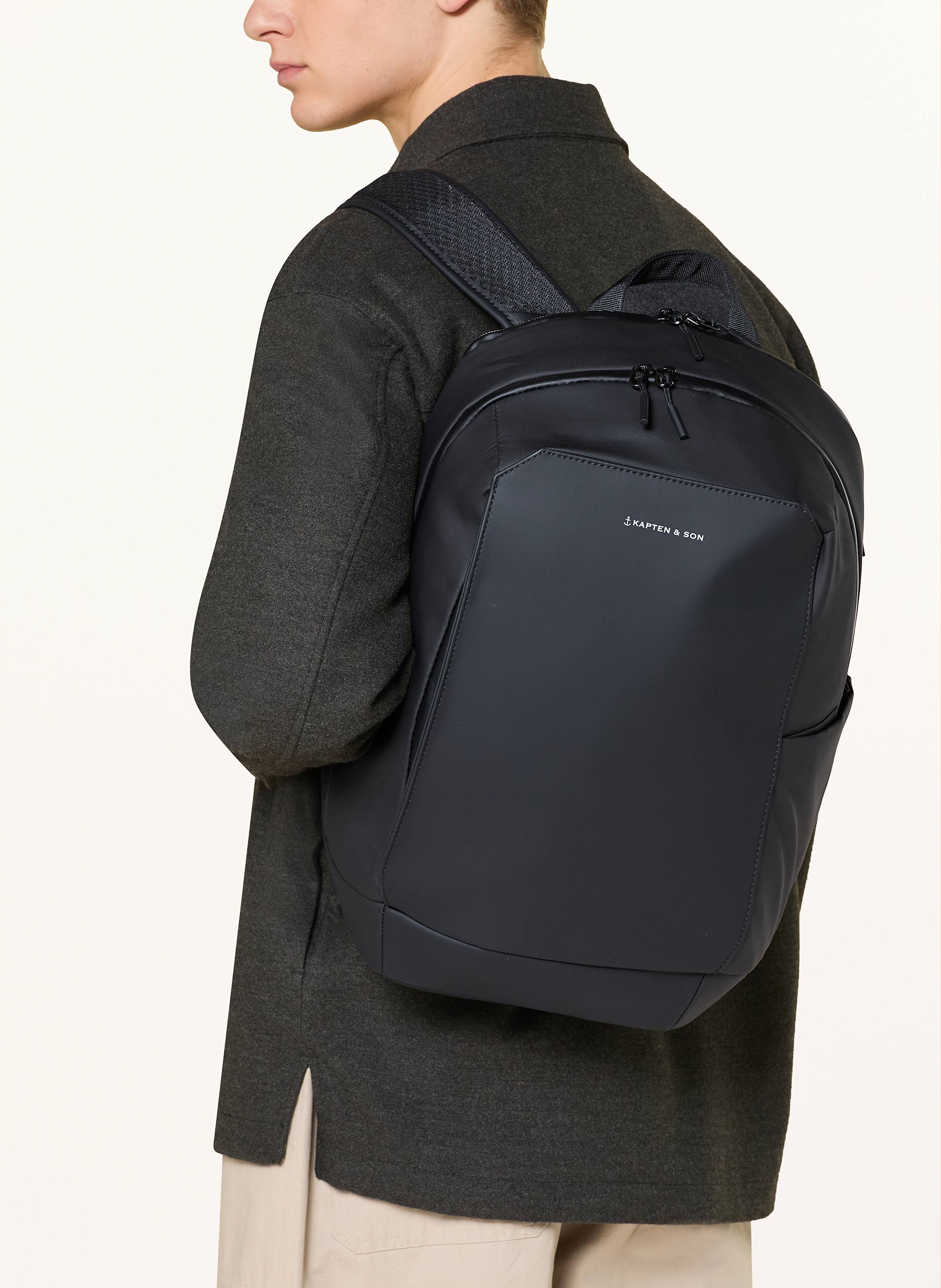 Thumbnail - Kapten & Son Rucksack Oslo schwarz