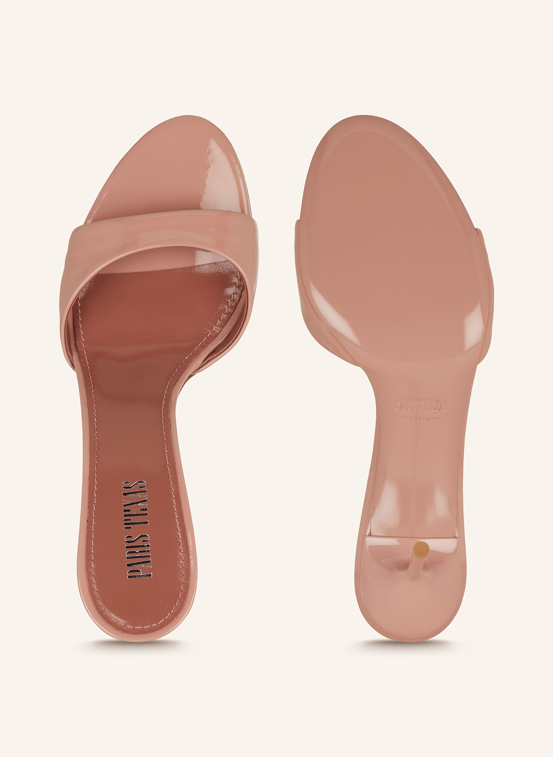 Thumbnail - Paris Texas Mules Lidia beige