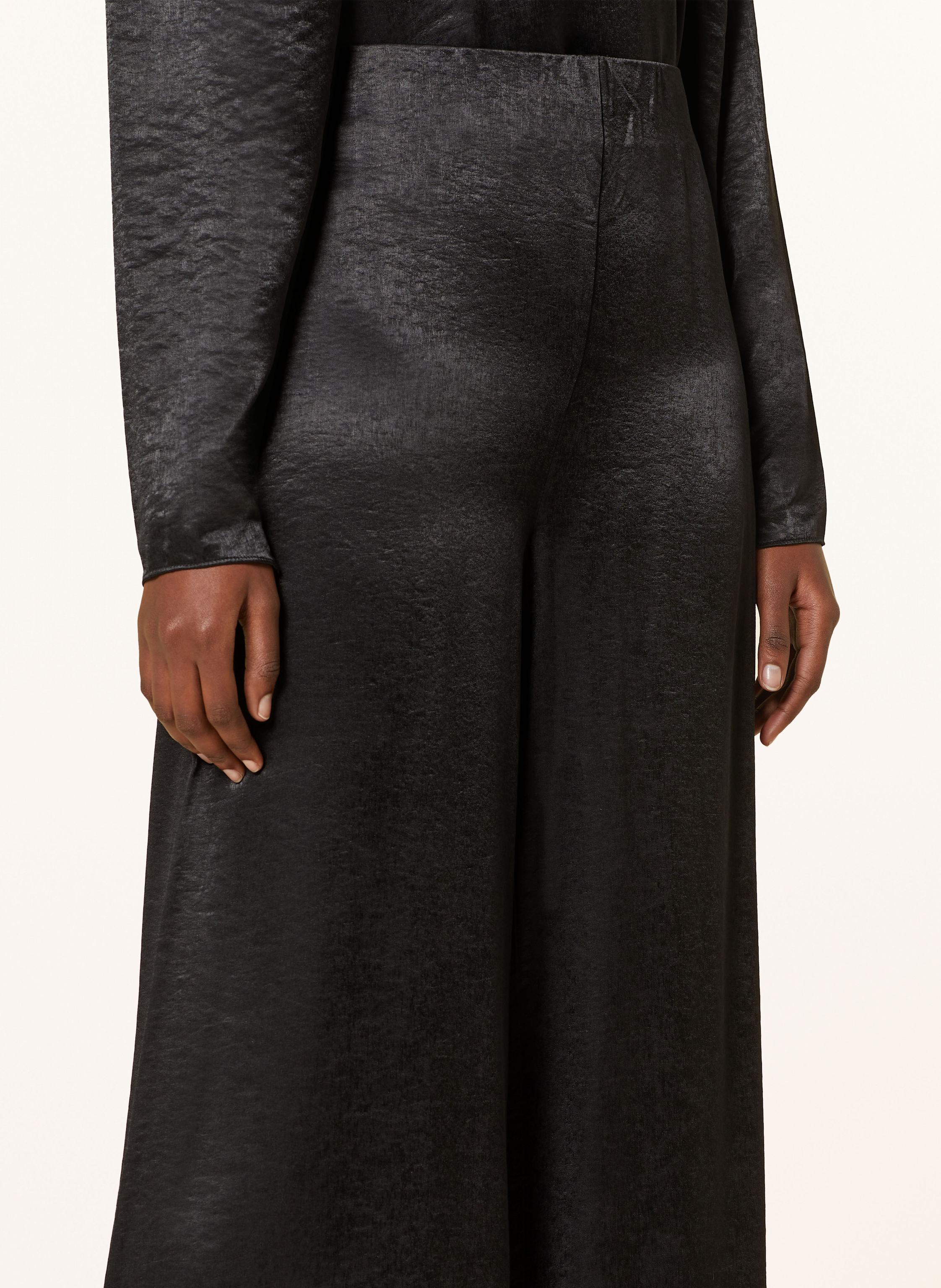 Thumbnail - Inwear Marlenehose Didraiw Aus Satin schwarz