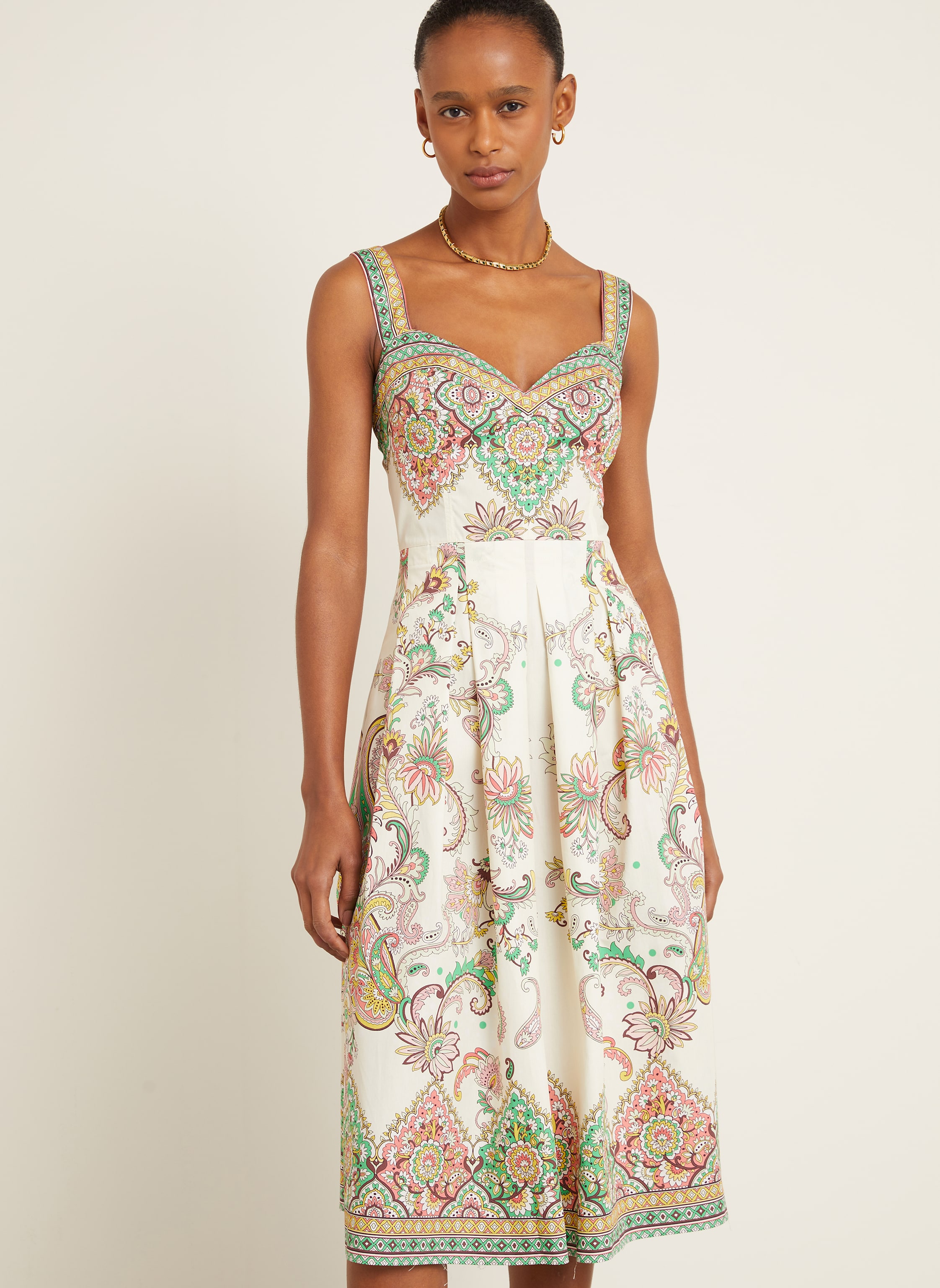 Thumbnail - Etro Kleid beige