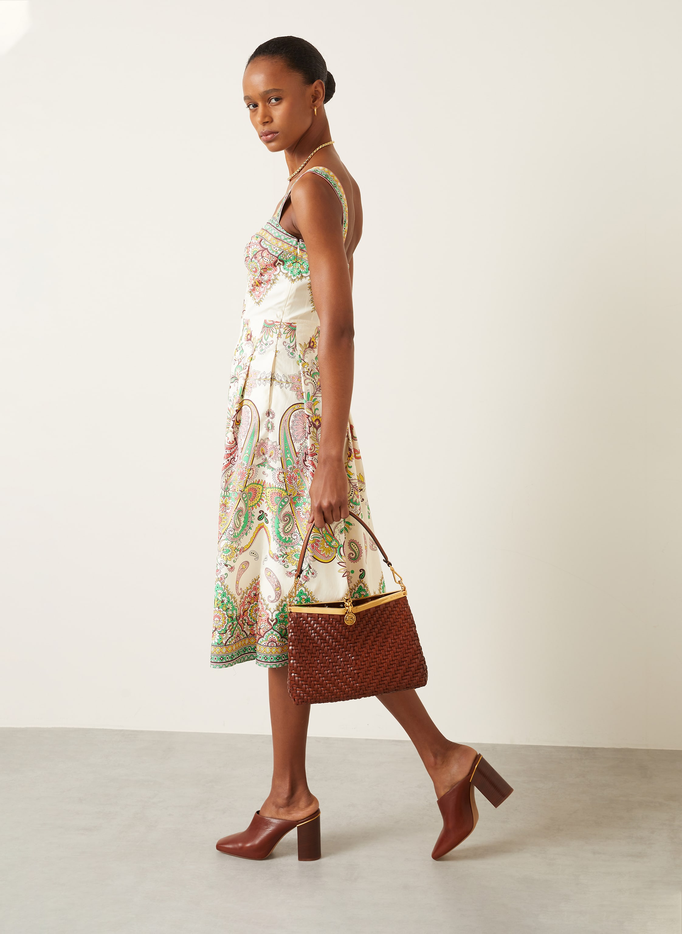 Thumbnail - Etro Kleid beige