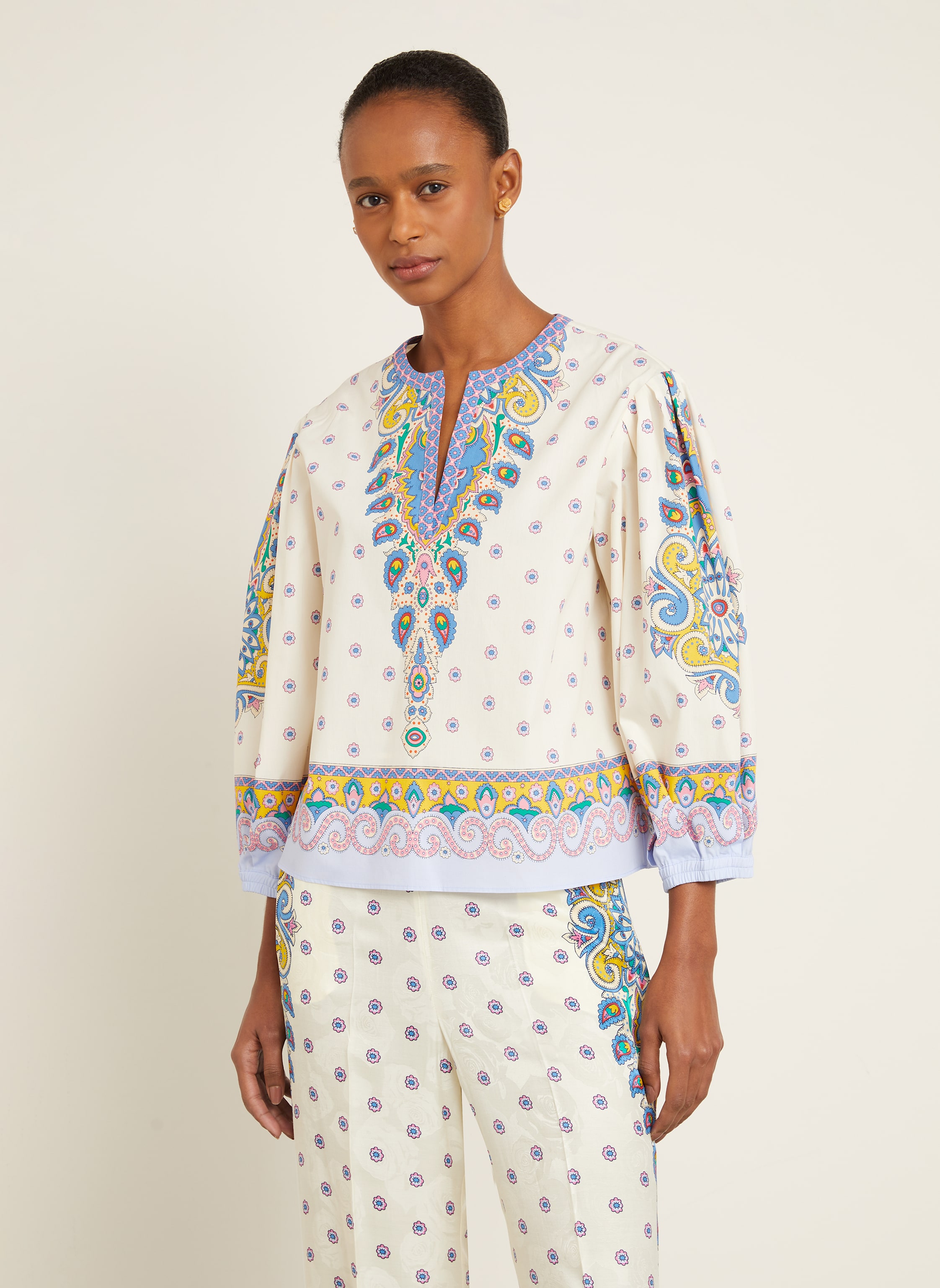 Thumbnail - Etro Blusenshirt weiss