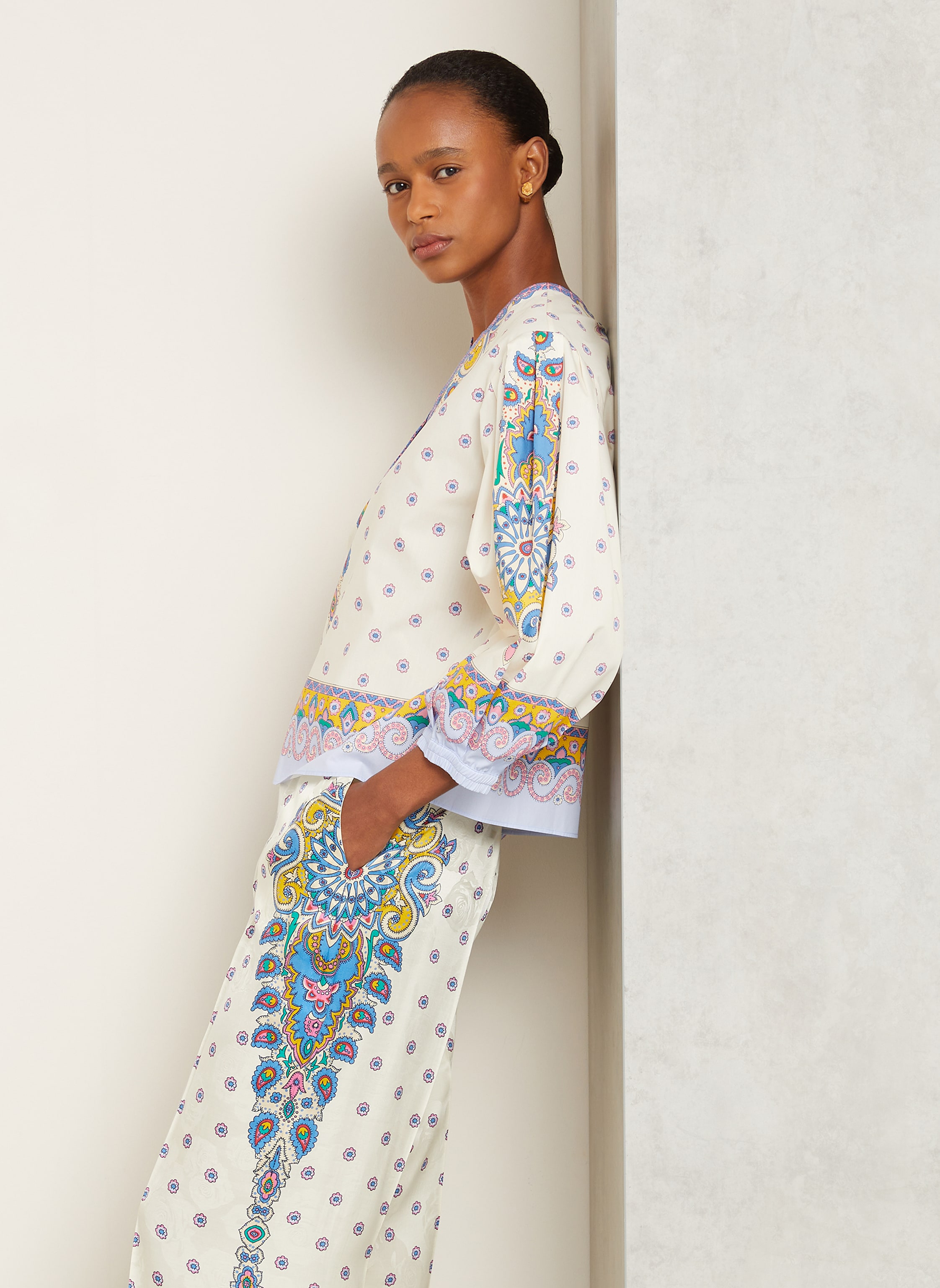 Thumbnail - Etro Blusenshirt weiss