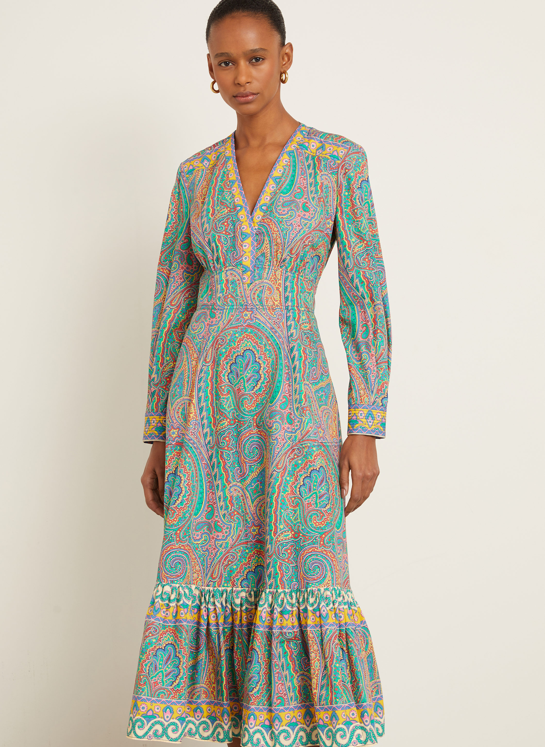 Thumbnail - Etro Kleid gruen