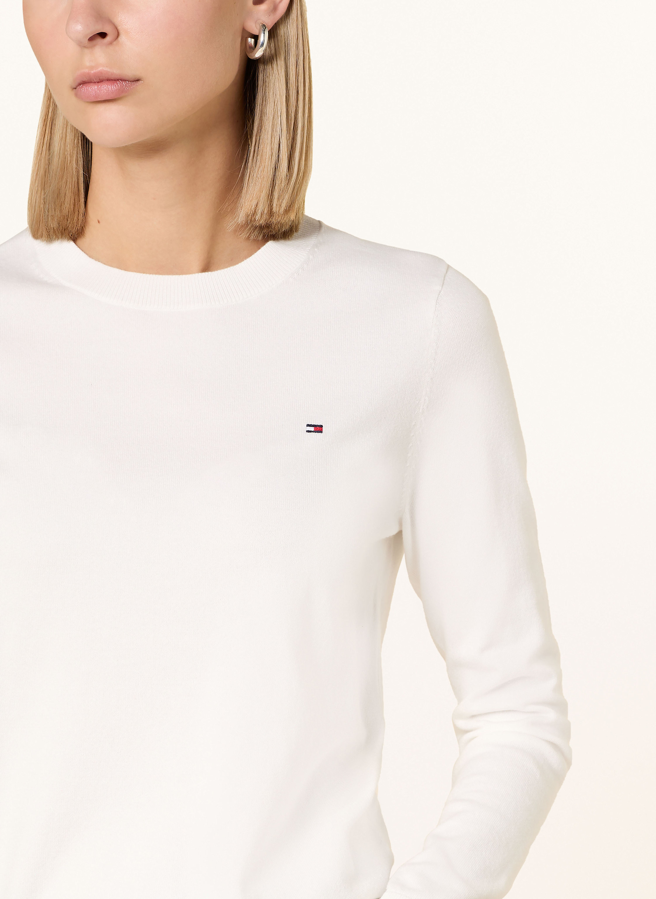 Thumbnail - Tommy Hilfiger Pullover weiss