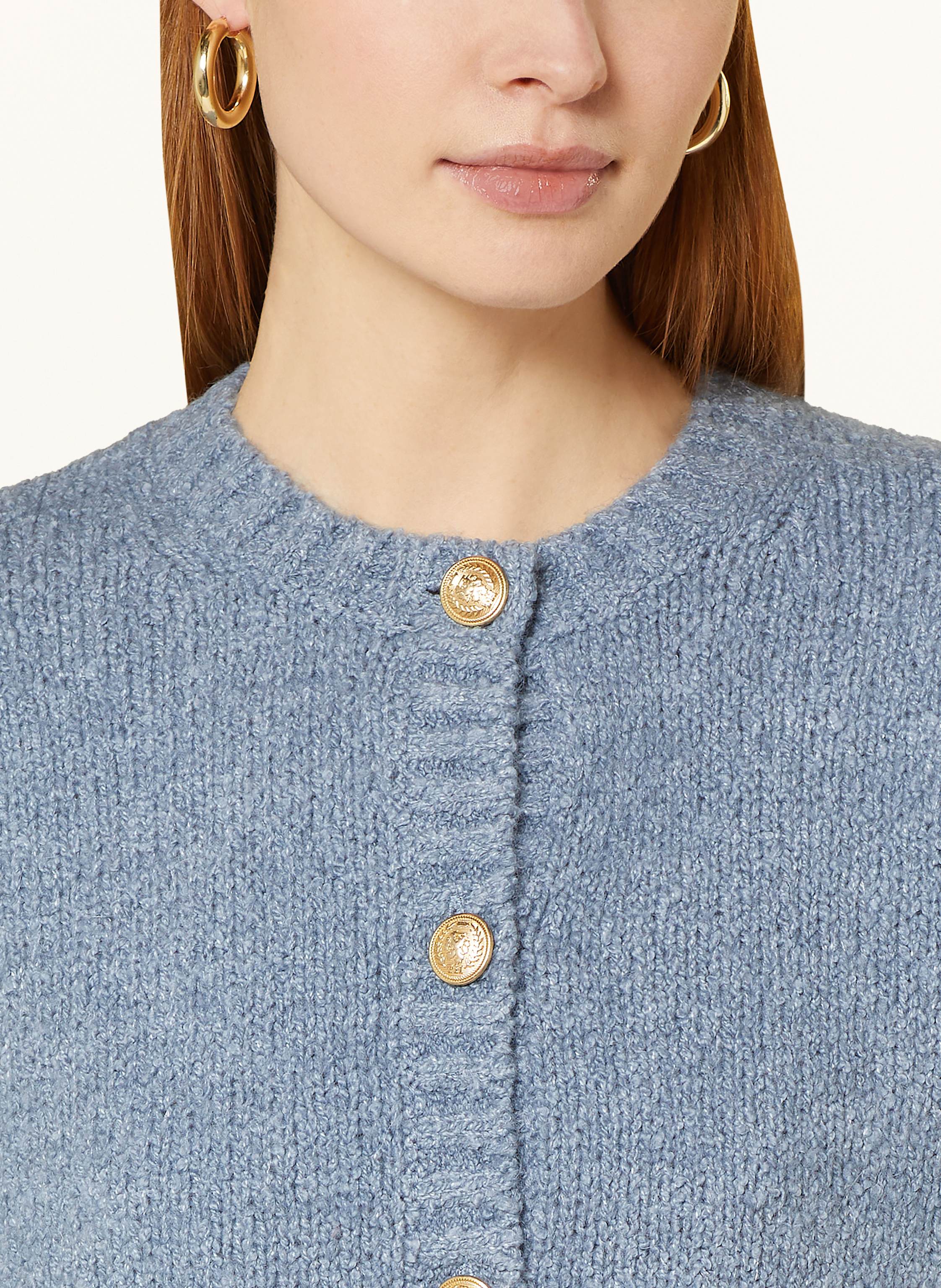 Thumbnail - Tommy Hilfiger Strickjacke blau