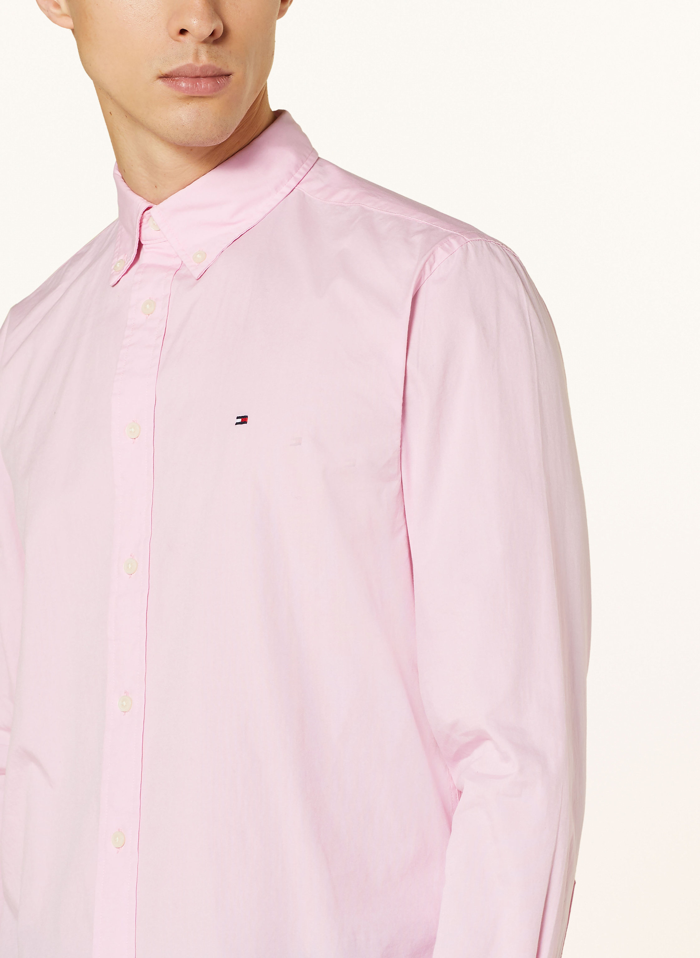Thumbnail - Tommy Hilfiger Hemd Regular Fit rosa