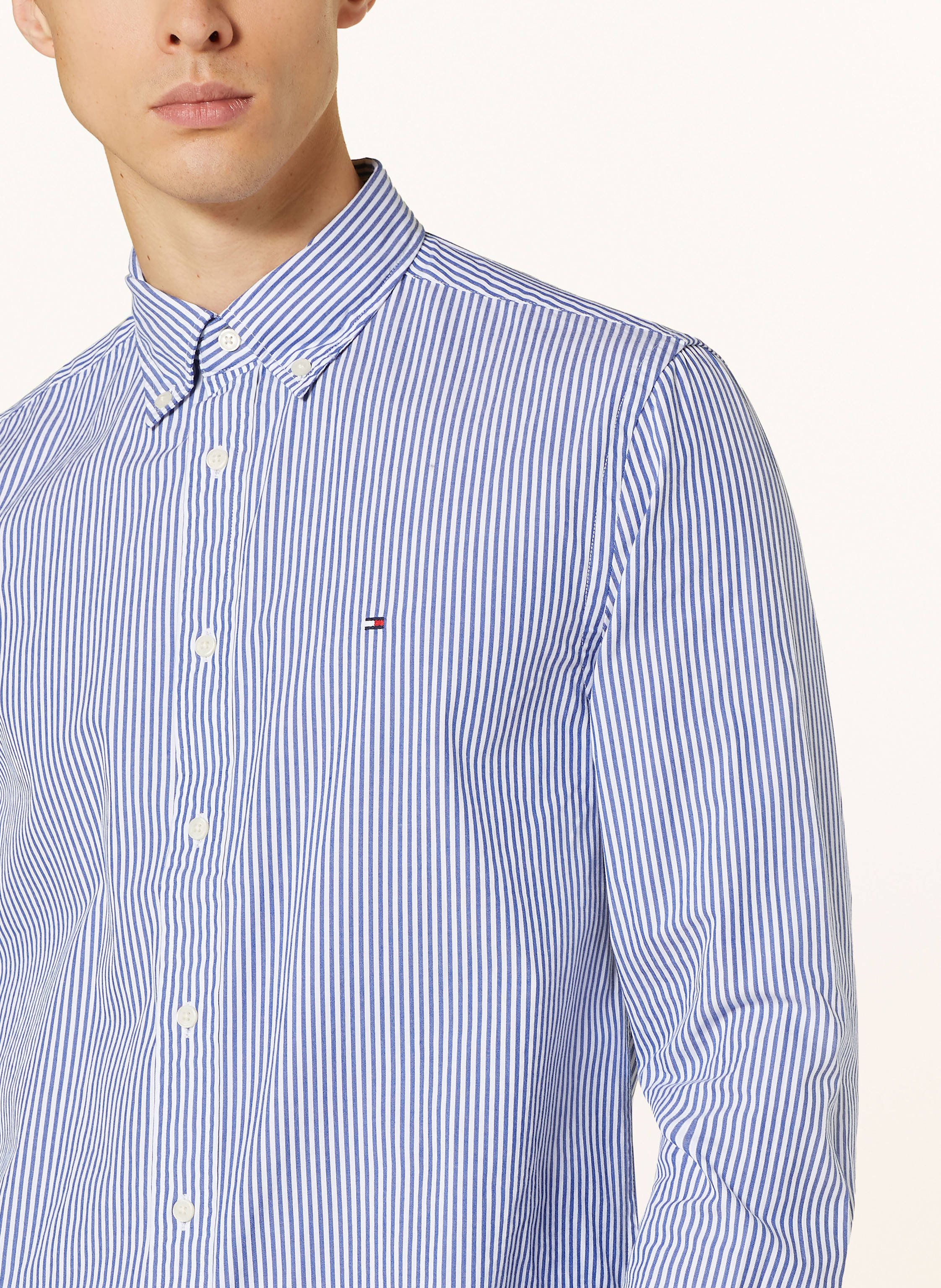 Thumbnail - Tommy Hilfiger Hemd Regular Fit blau