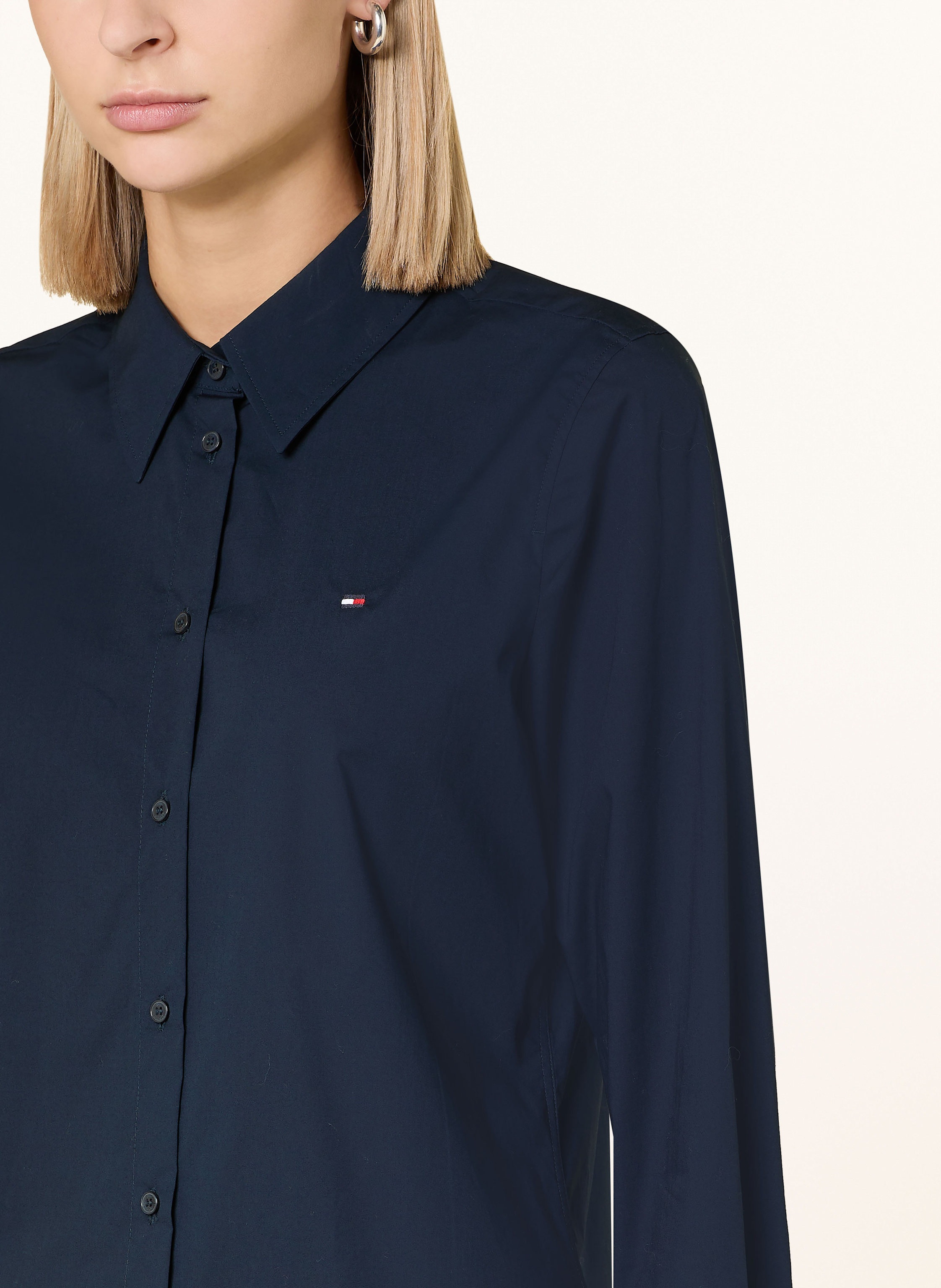 Thumbnail - Tommy Hilfiger Hemdbluse blau