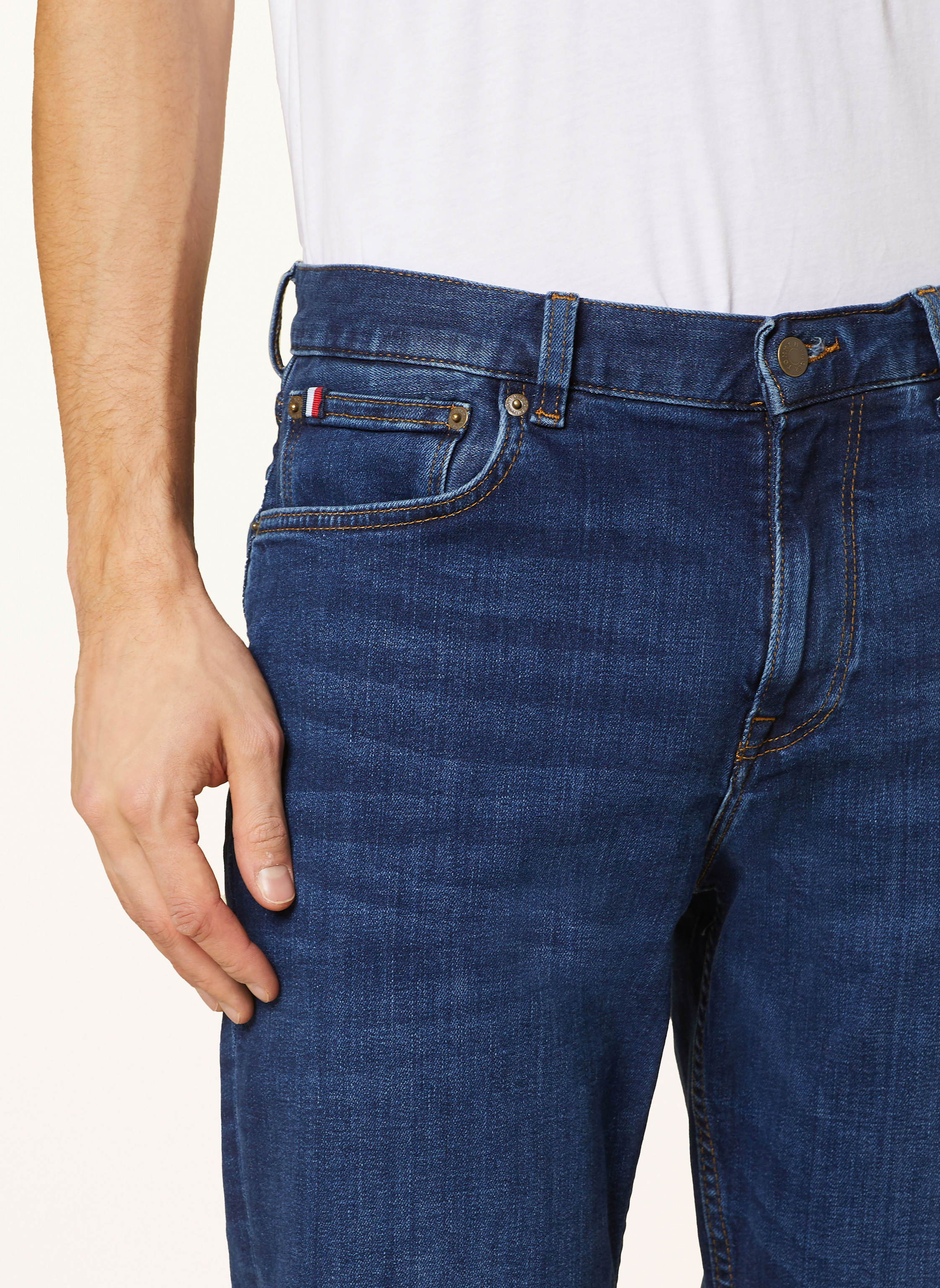 Thumbnail - Tommy Hilfiger Jeans Denton Straight Fit blau