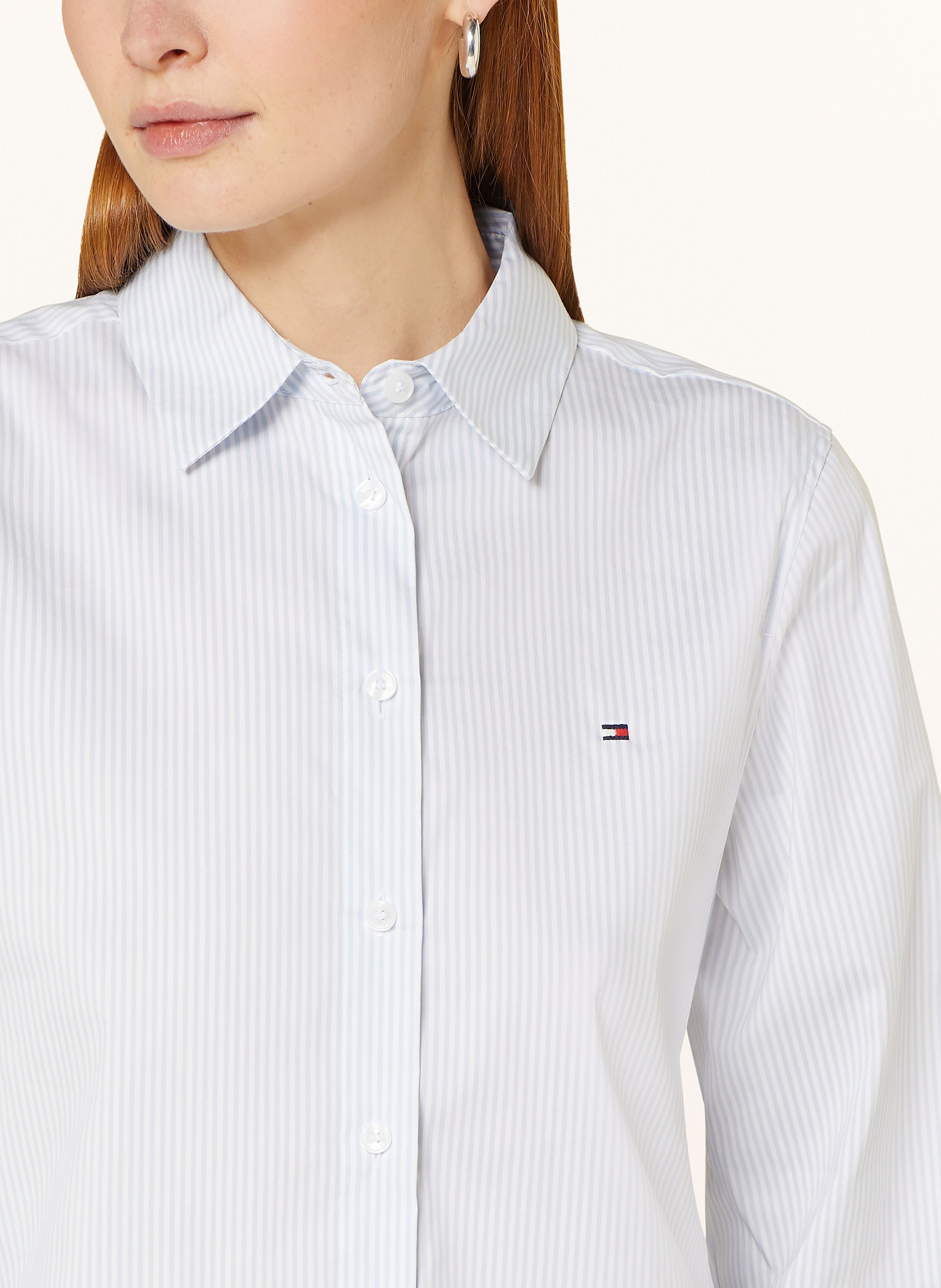 Thumbnail - Tommy Hilfiger Hemdbluse blau