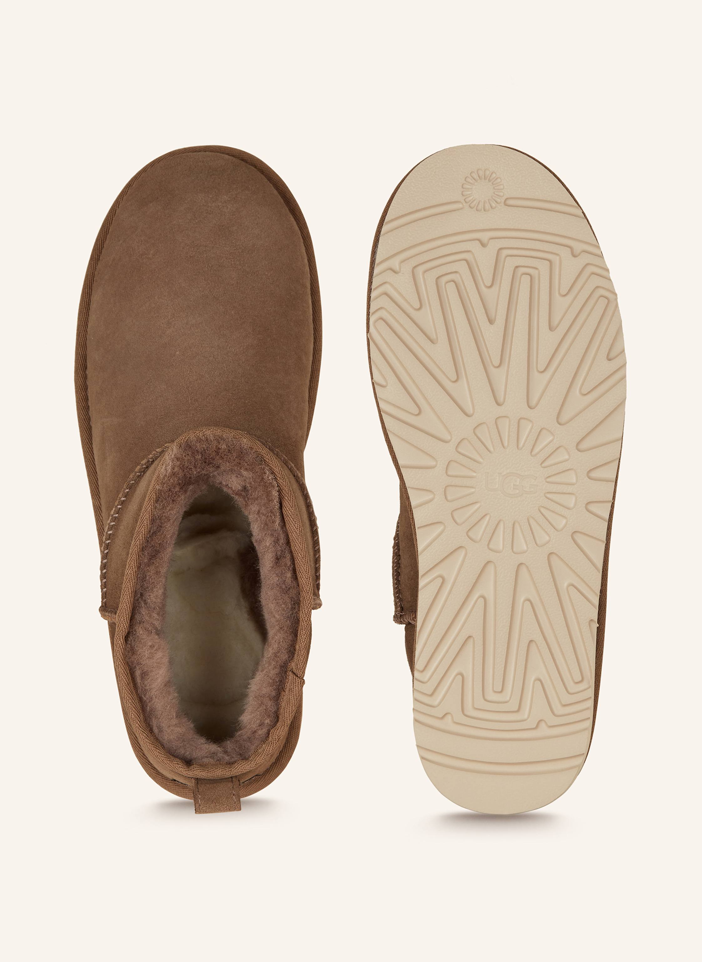 Thumbnail - Ugg Boots Classic Ultra Mini braun