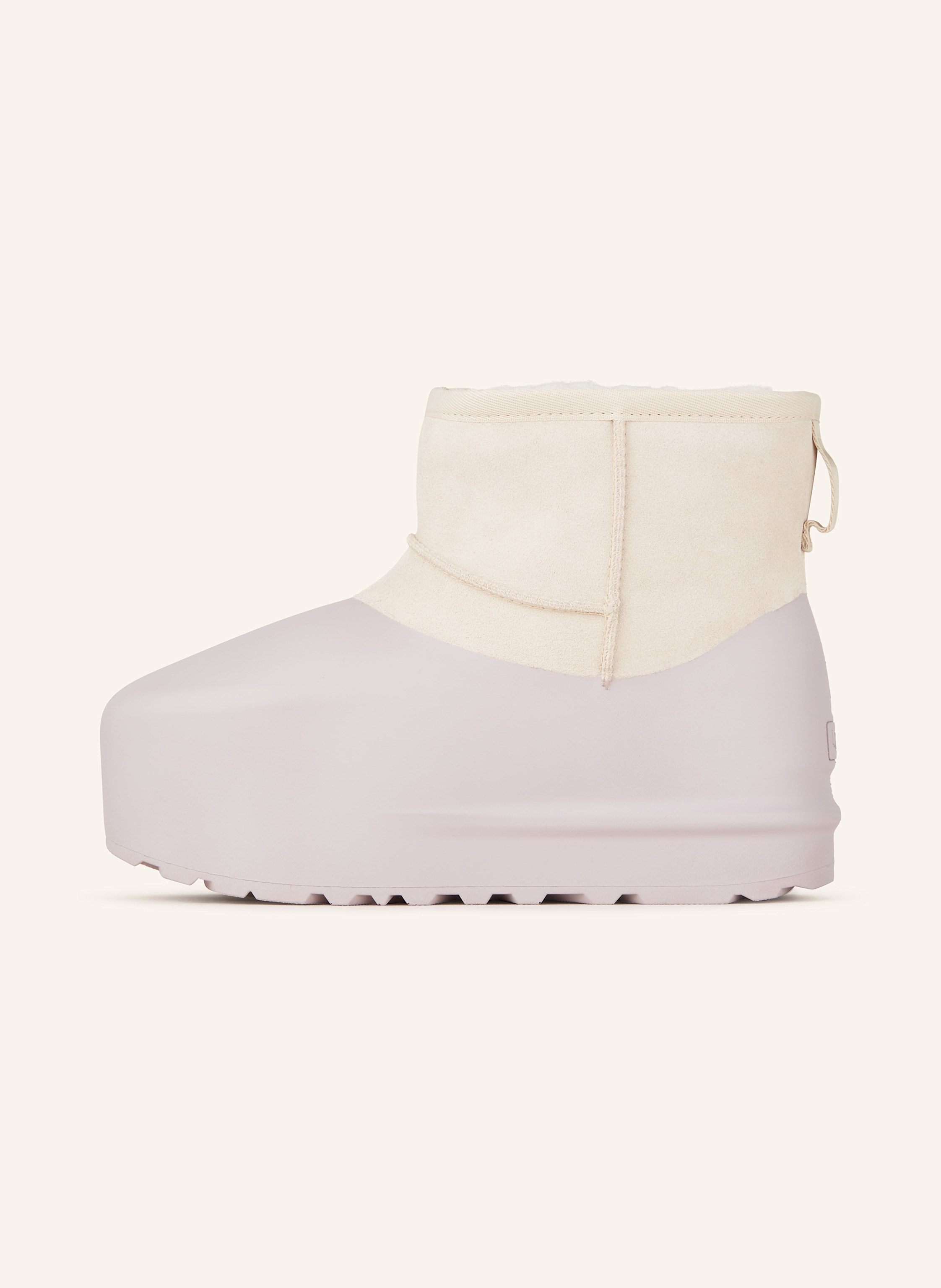Thumbnail - Ugg Boots Classic Mini Pumped weiss