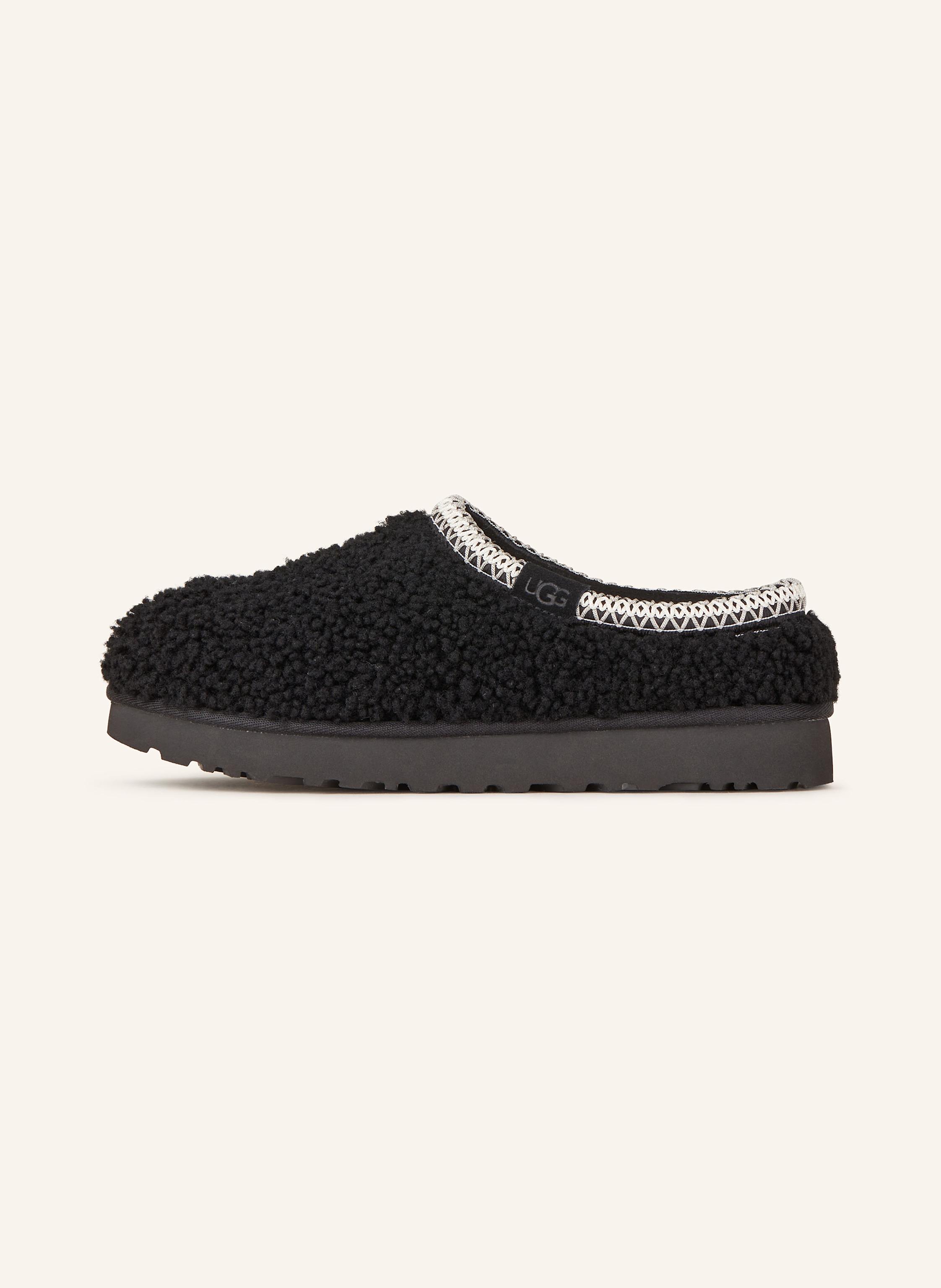 Thumbnail - Ugg Pantoletten Tasman Maxi Curly schwarz