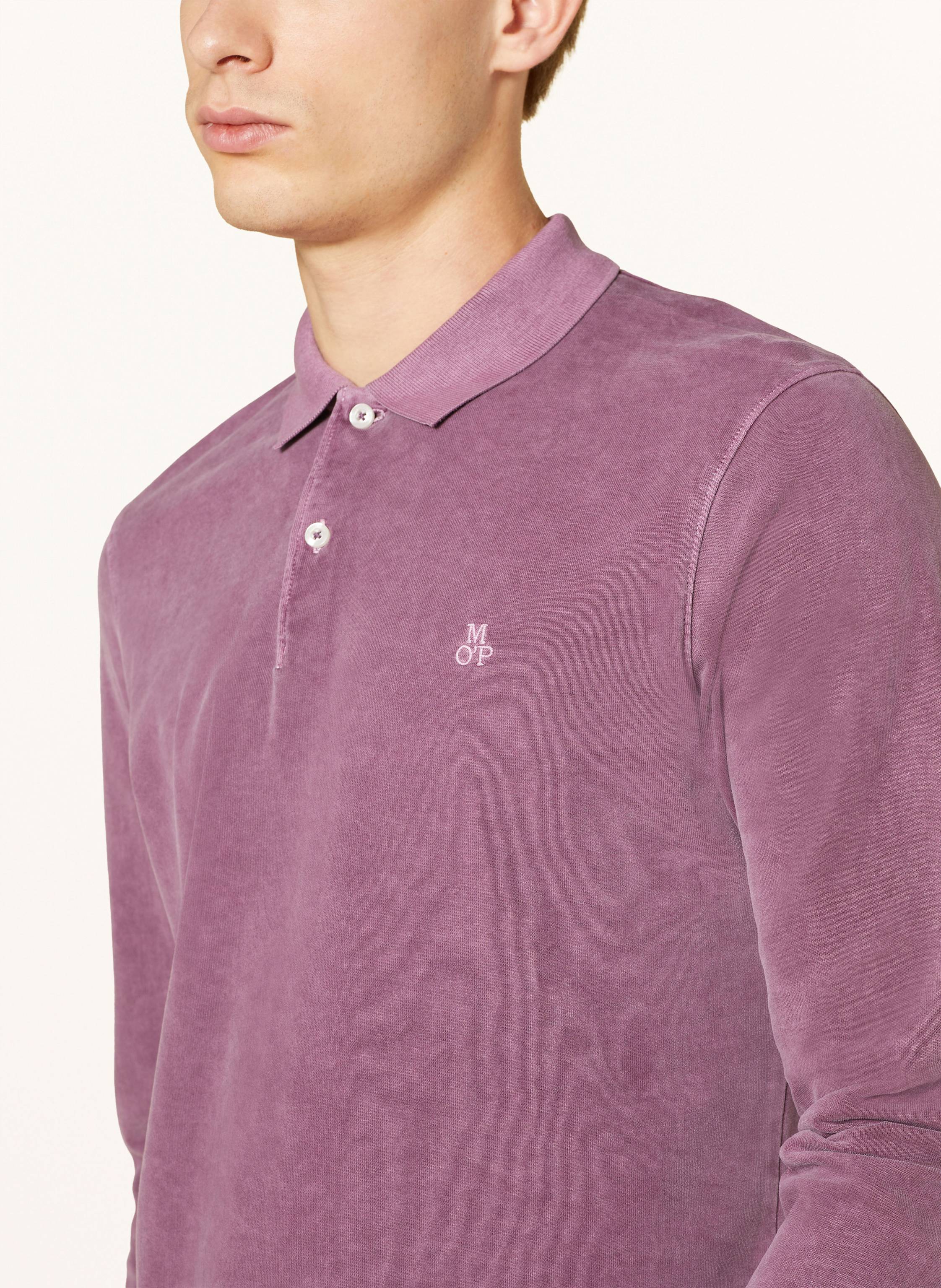 Thumbnail - Marc O'polo Jersey-Poloshirt lila