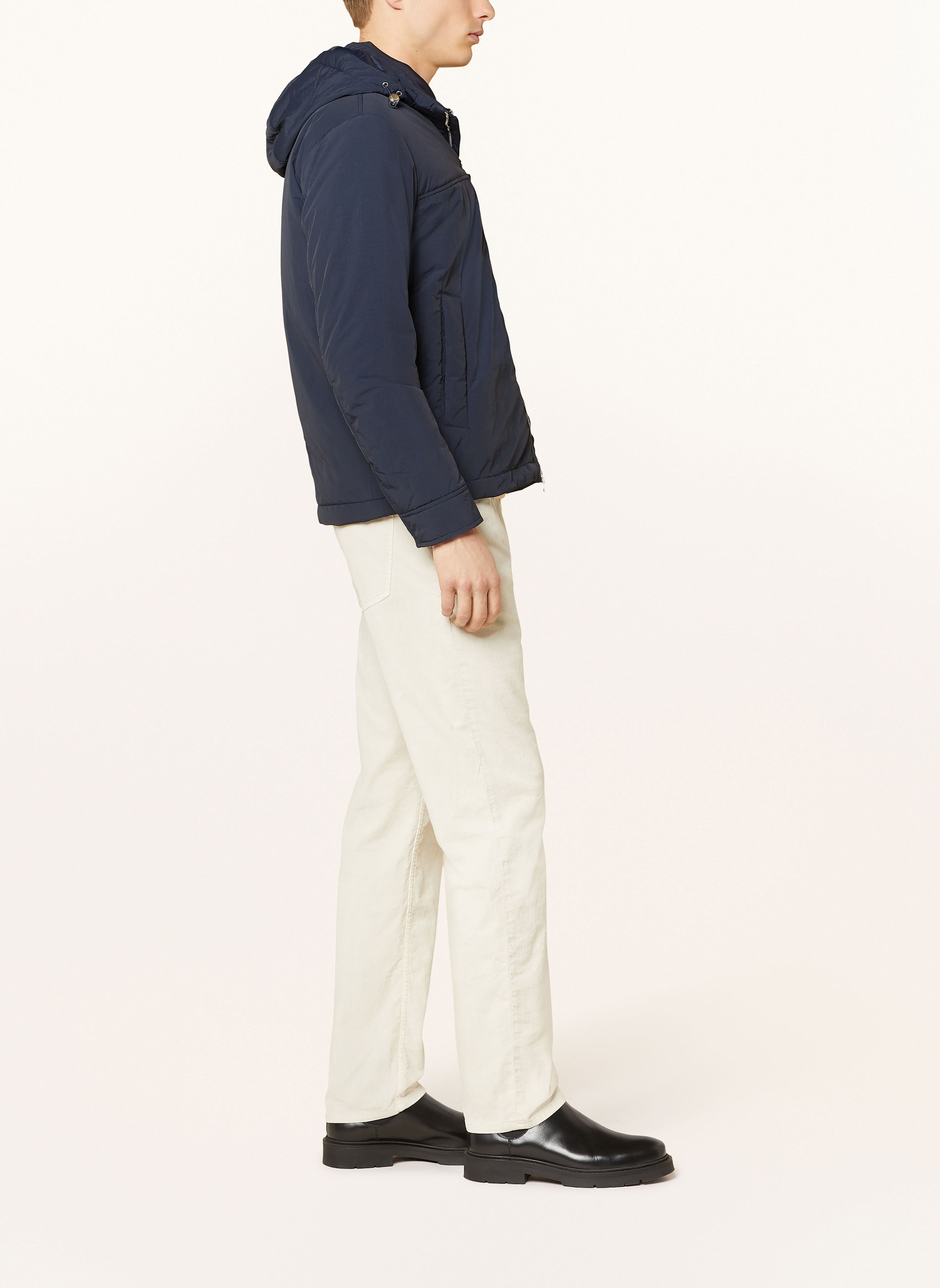 Thumbnail - Marc O'polo Jacke Mit Abnehmbarer Kapuze blau