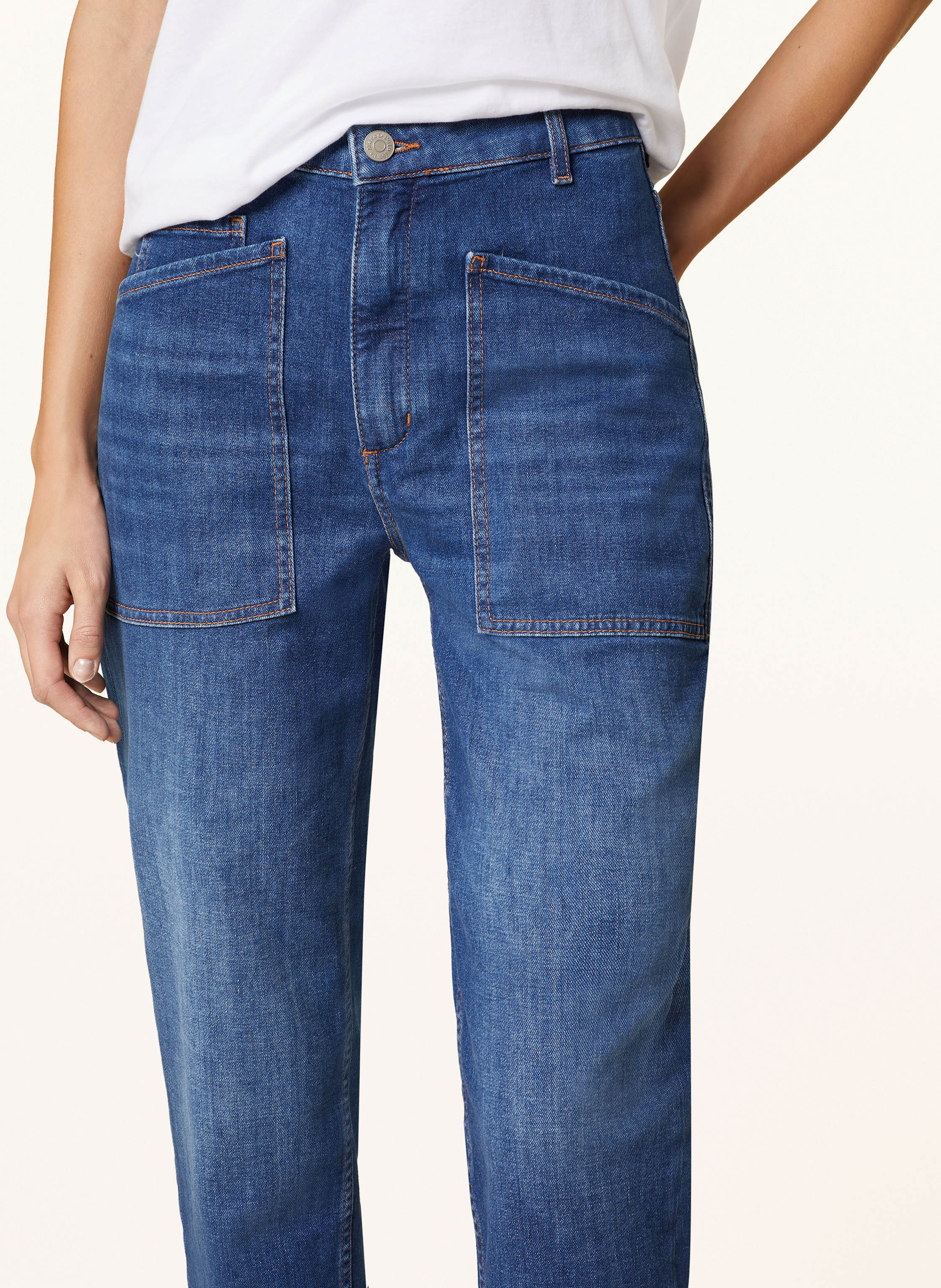 Thumbnail - Marc O'polo Boyfriend Jeans blau