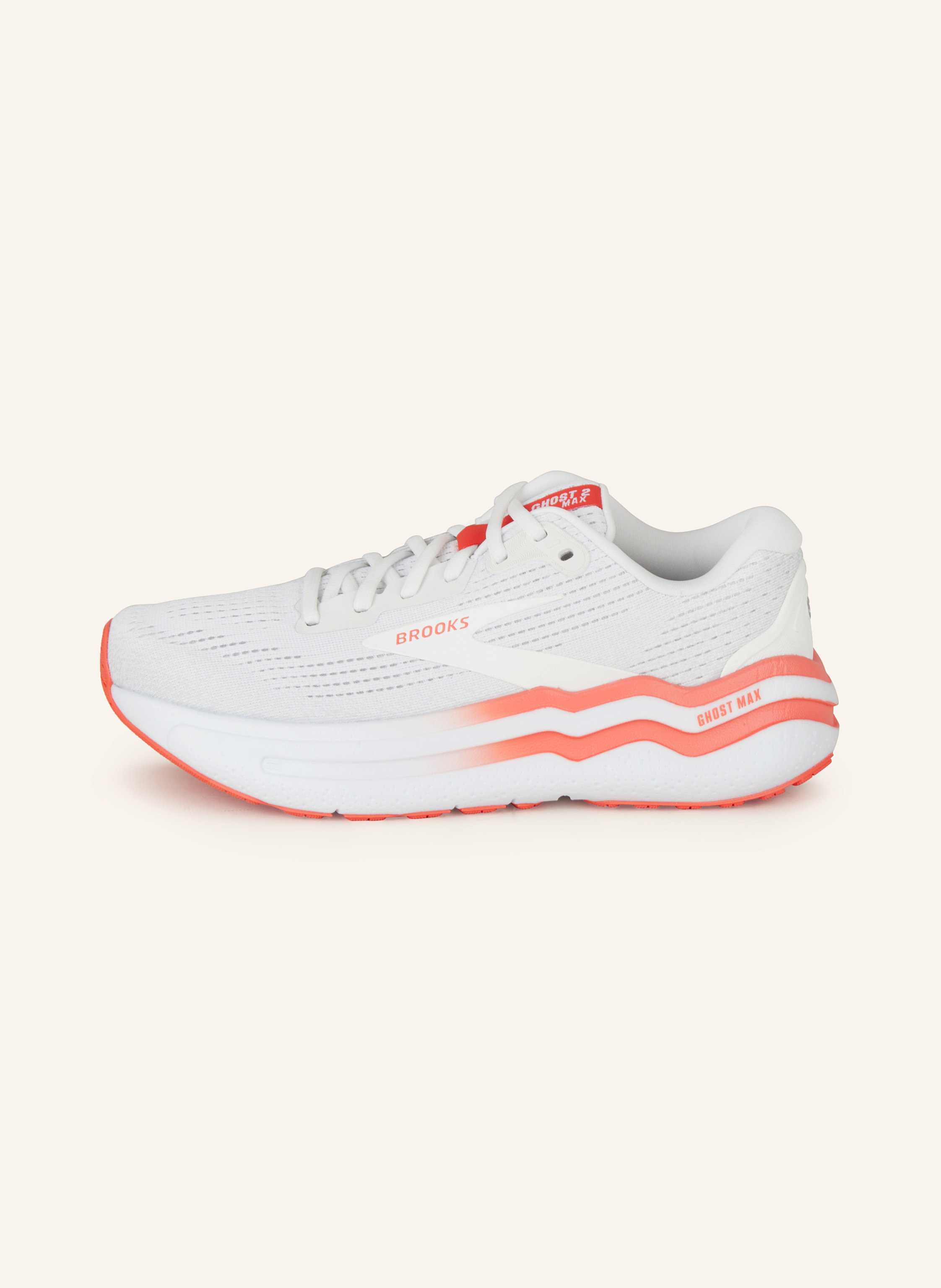Thumbnail - Brooks Laufschuhe Ghost Max 2 weiss