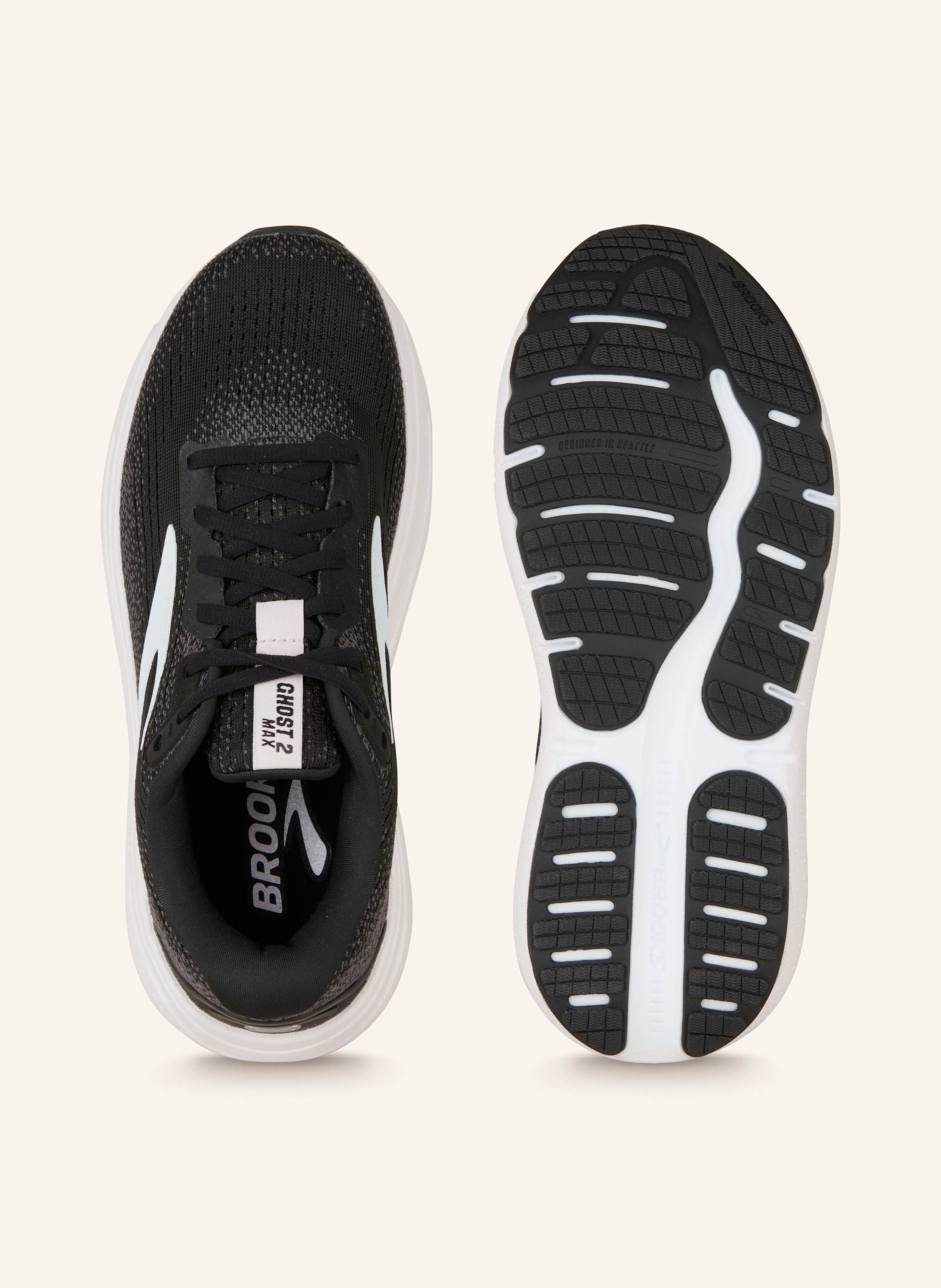 Thumbnail - Brooks Laufschuhe Ghost Max 2 schwarz