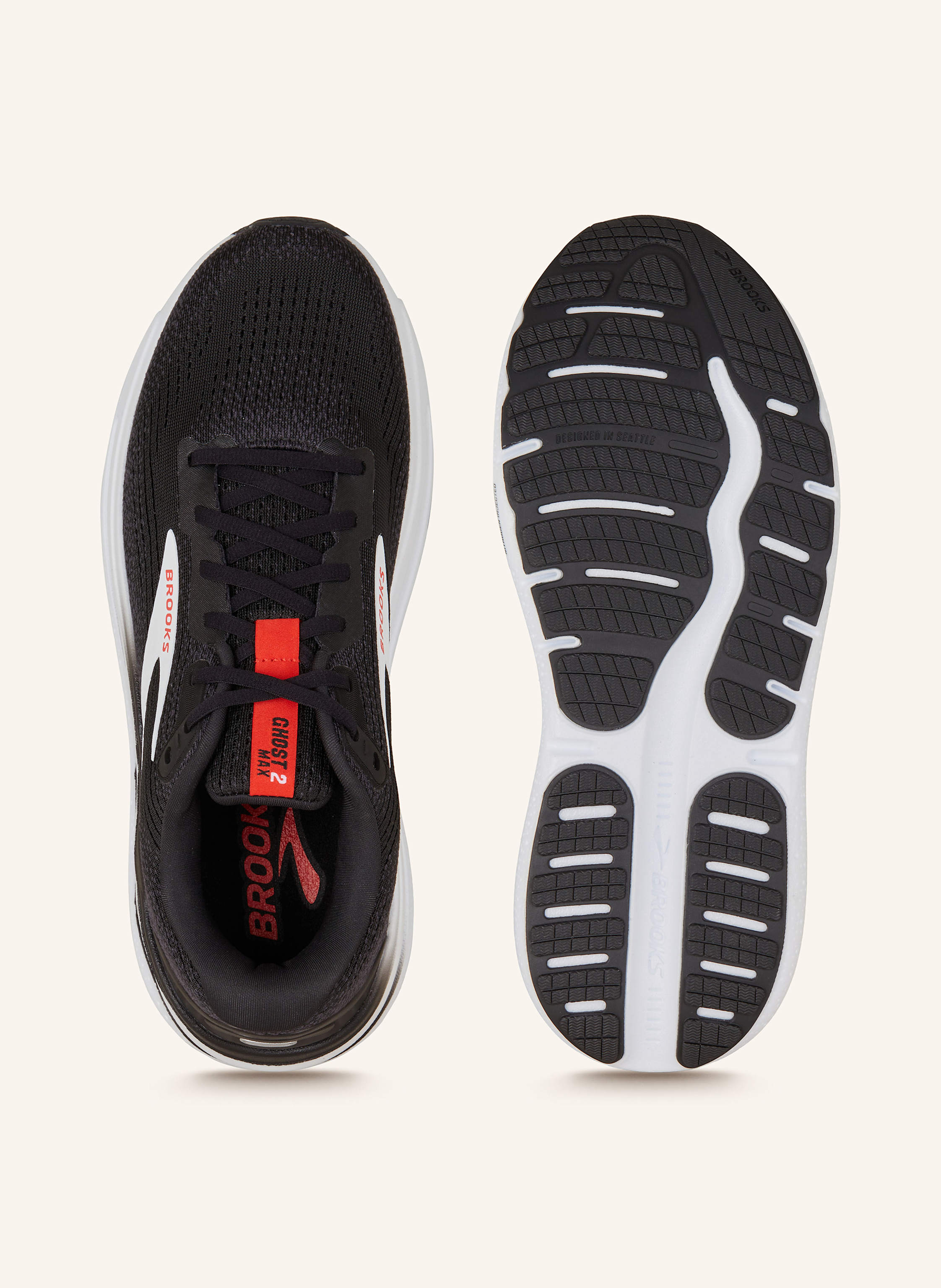 Thumbnail - Brooks Laufschuhe Ghost Max 2 schwarz