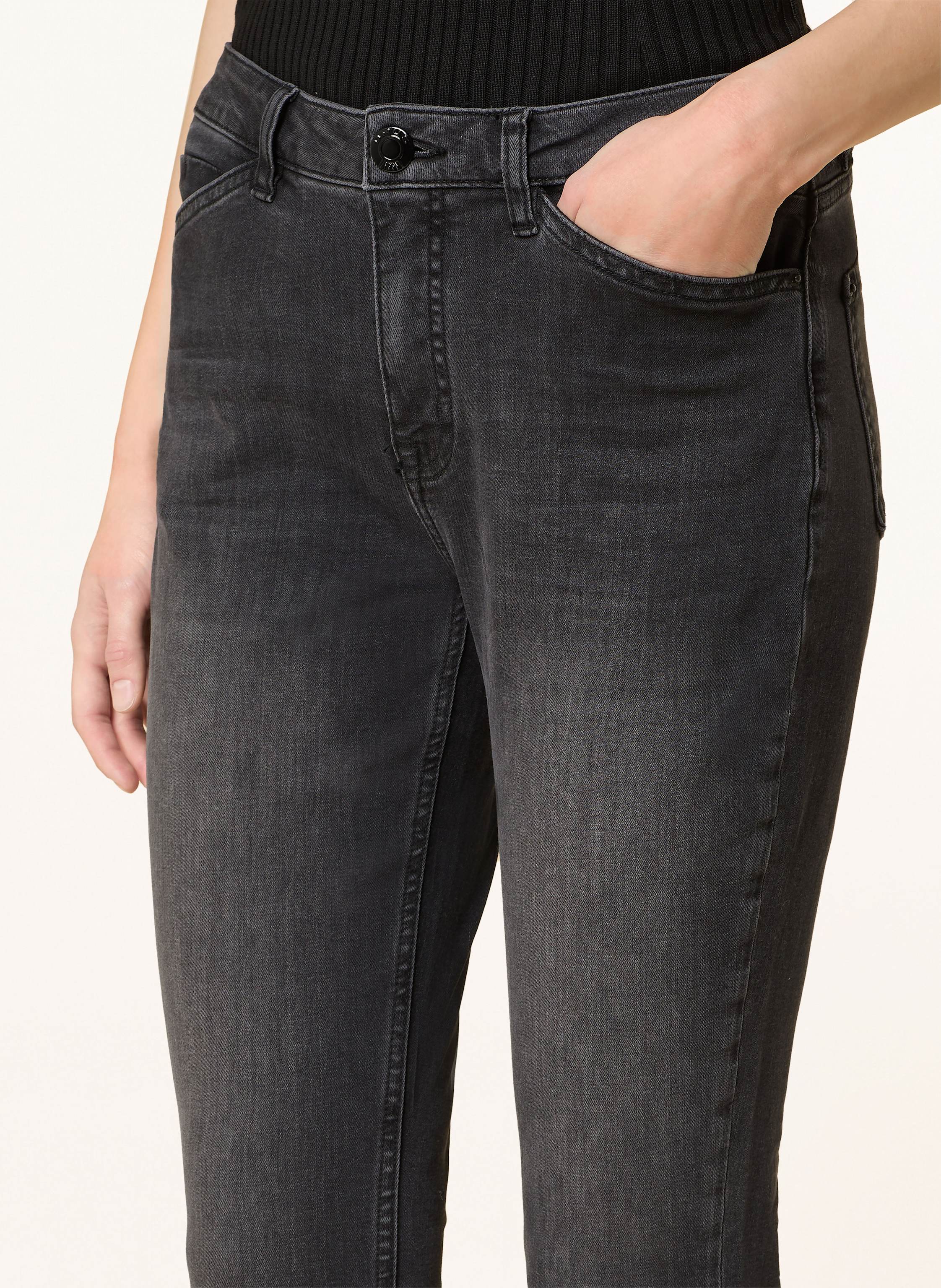 Thumbnail - Opus Skinny Jeans Elma grau