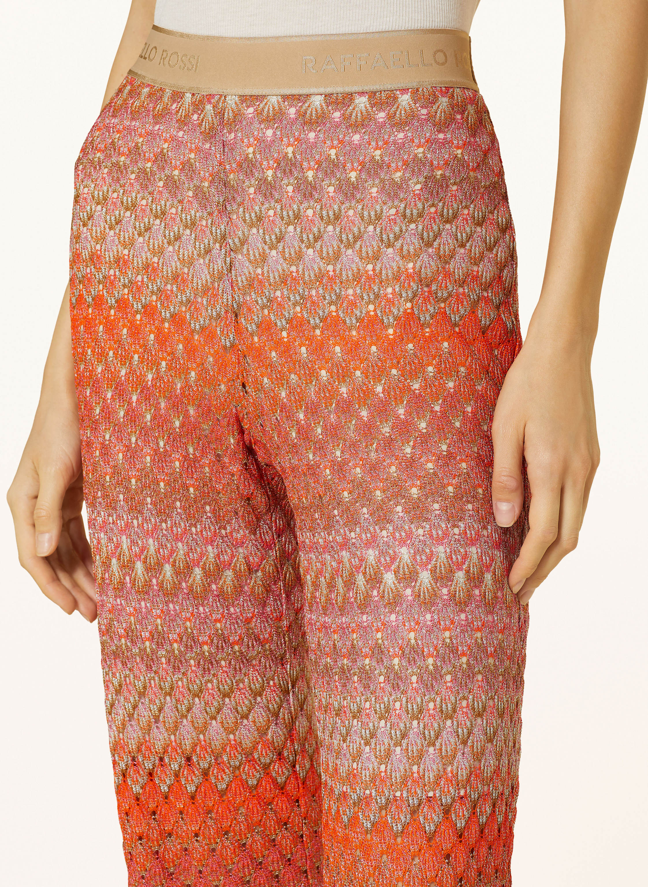 Thumbnail - Raffaello Rossi Strickhose Elaine rot